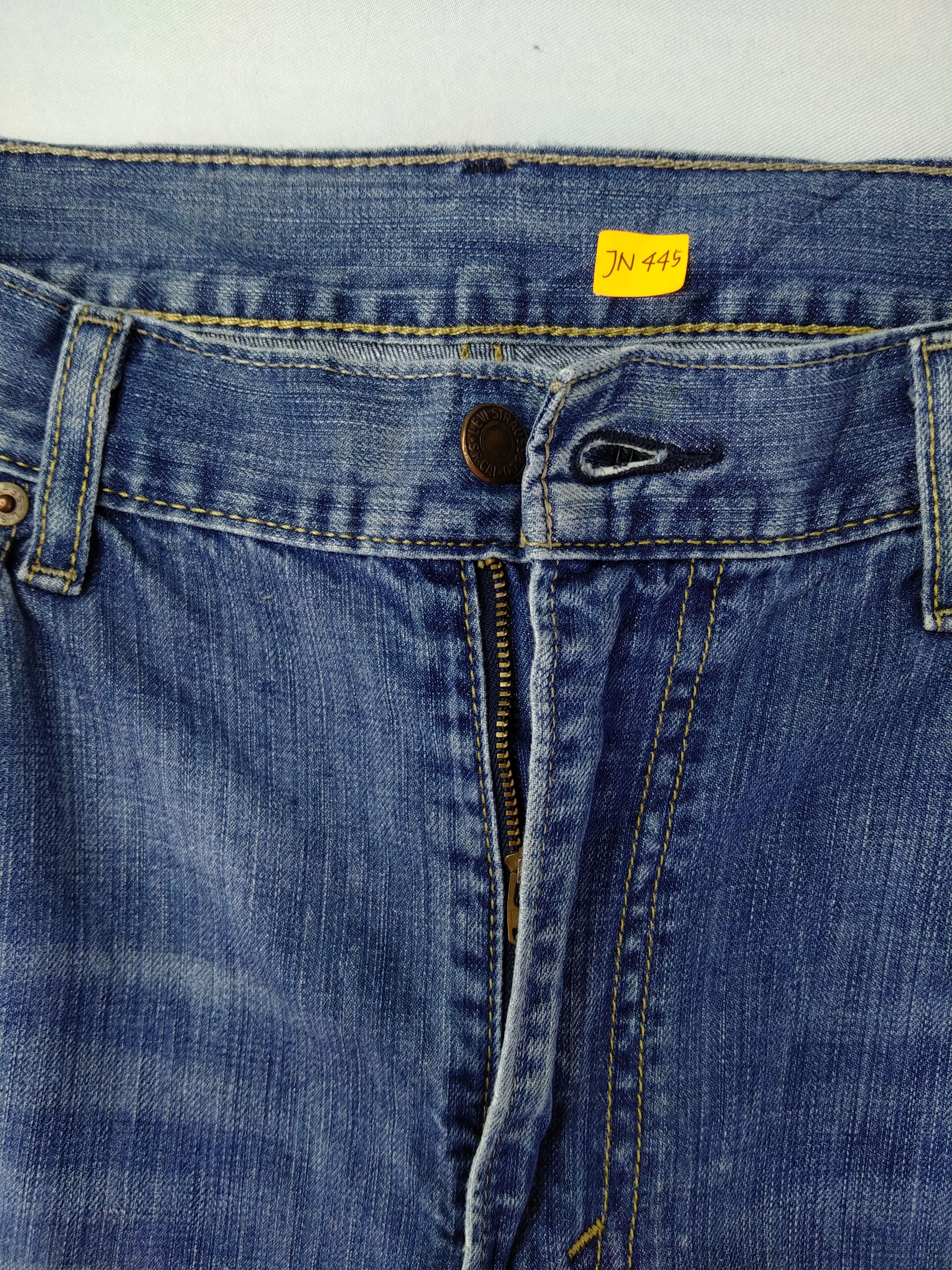 Levi's Vintage Clothing Blue Distressed Vintage Levi's 559 Denim 40x33.5 -JN445 Size US 40 / EU 56 - 7 Thumbnail