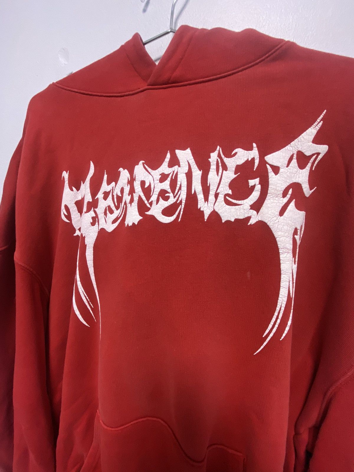 Revenge Red F*ck Vetements Hoodie Size US L / EU 52-54 / 3 - 2 Thumbnail
