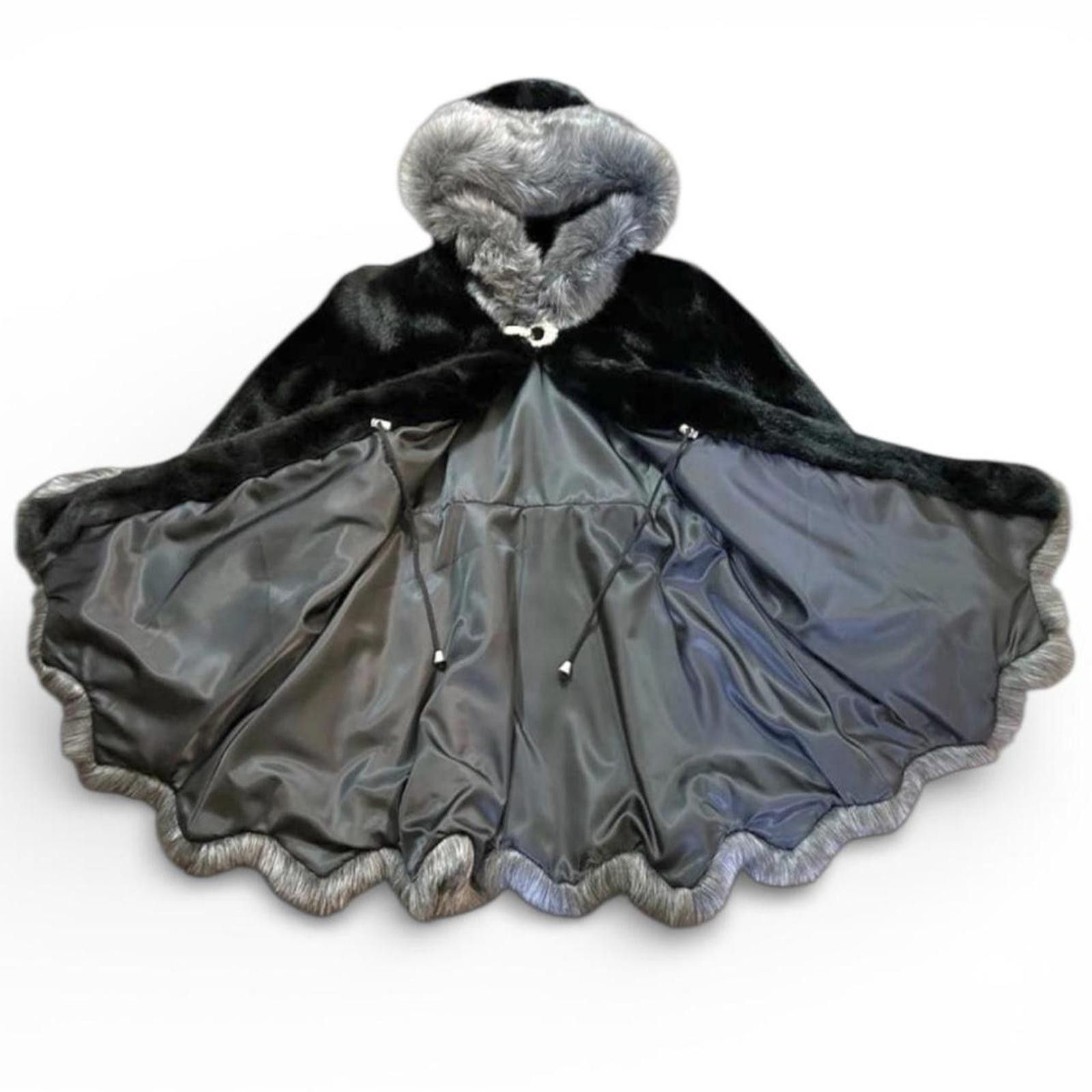 Other Fur whimsy goth vintage snow bunny coat with hood Size M / US 6-8 / IT 42-44 - 3 Thumbnail