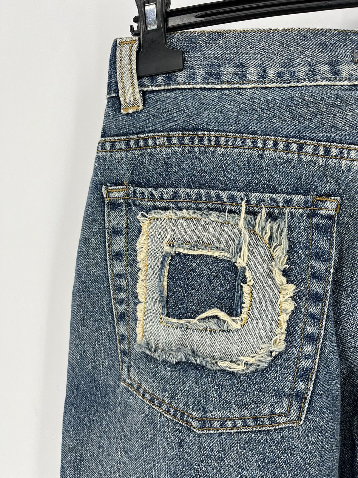 Dolce & Gabbana Vintage Dolce Gabbana Big Logo Distressed Denim Jeans W29 Size US 29 - 9 Thumbnail