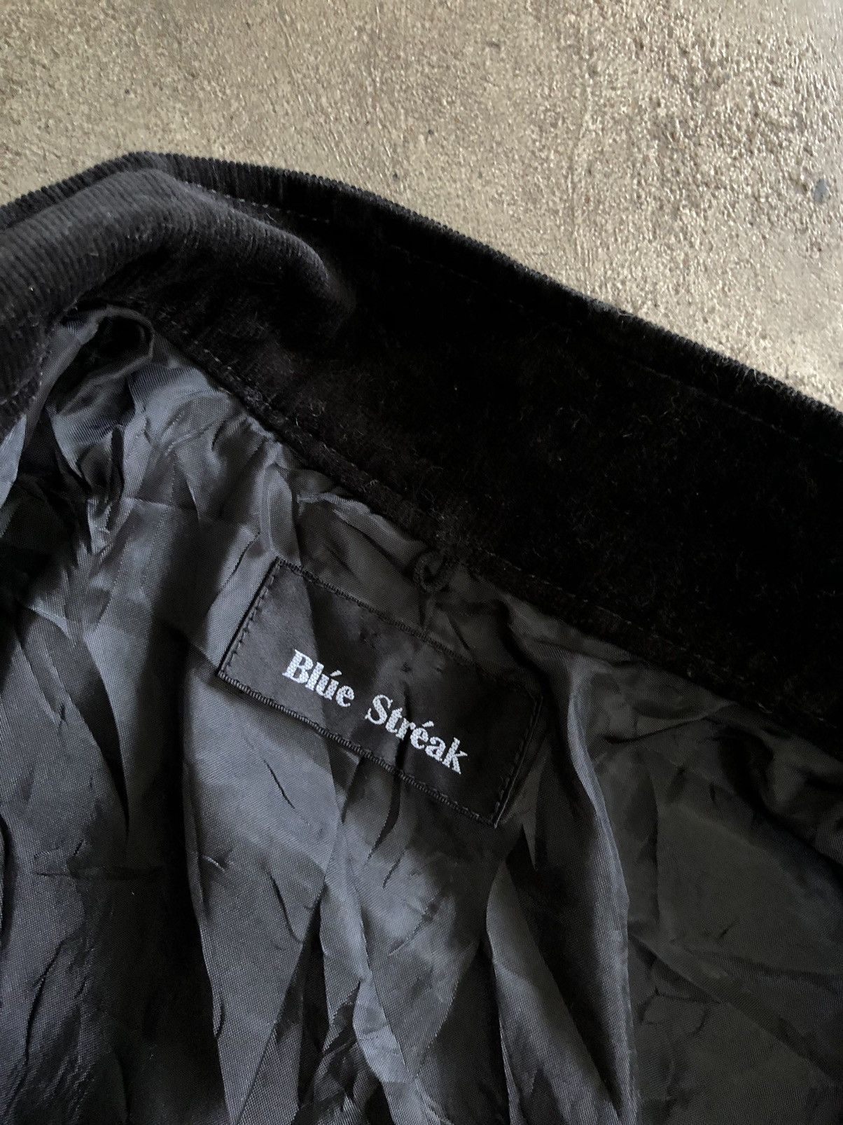 If Six Was Nine BLUE STREAK CORDUROY JACKET FUR LAYER IFSIXWASNINE LGB STYLE Size ONE SIZE - 9 Thumbnail