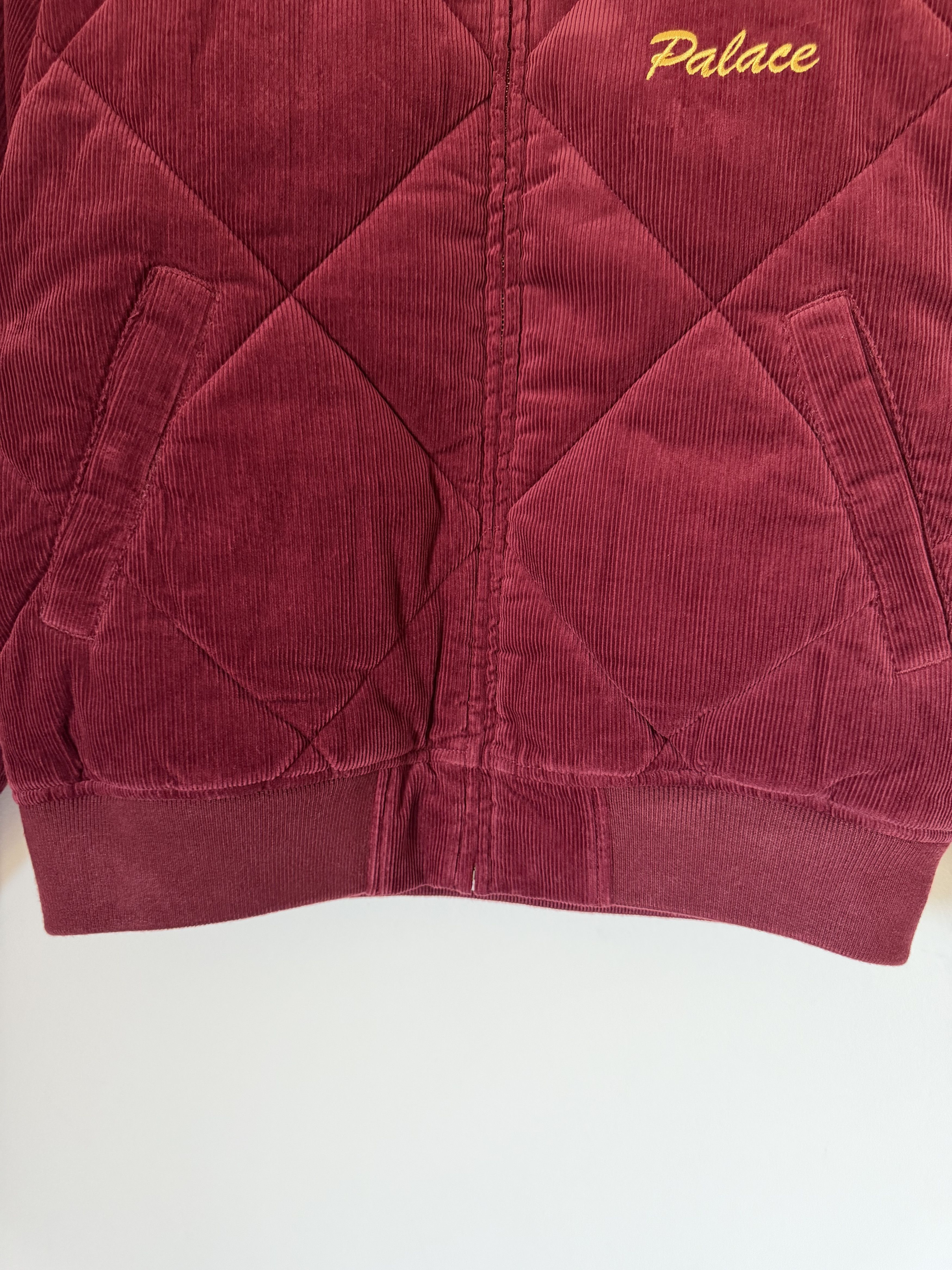 Palace Palace Hungry Raccoon Corduroy Bomber Jacket in Burgundy Size US M / EU 48-50 / 2 - 7 Thumbnail