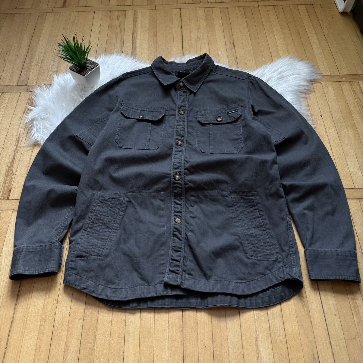 Oakley 📌 Vintage Oakley 00s Crazy Overshirt Jacket Size US L / EU 52-54 / 3 - 7 Thumbnail