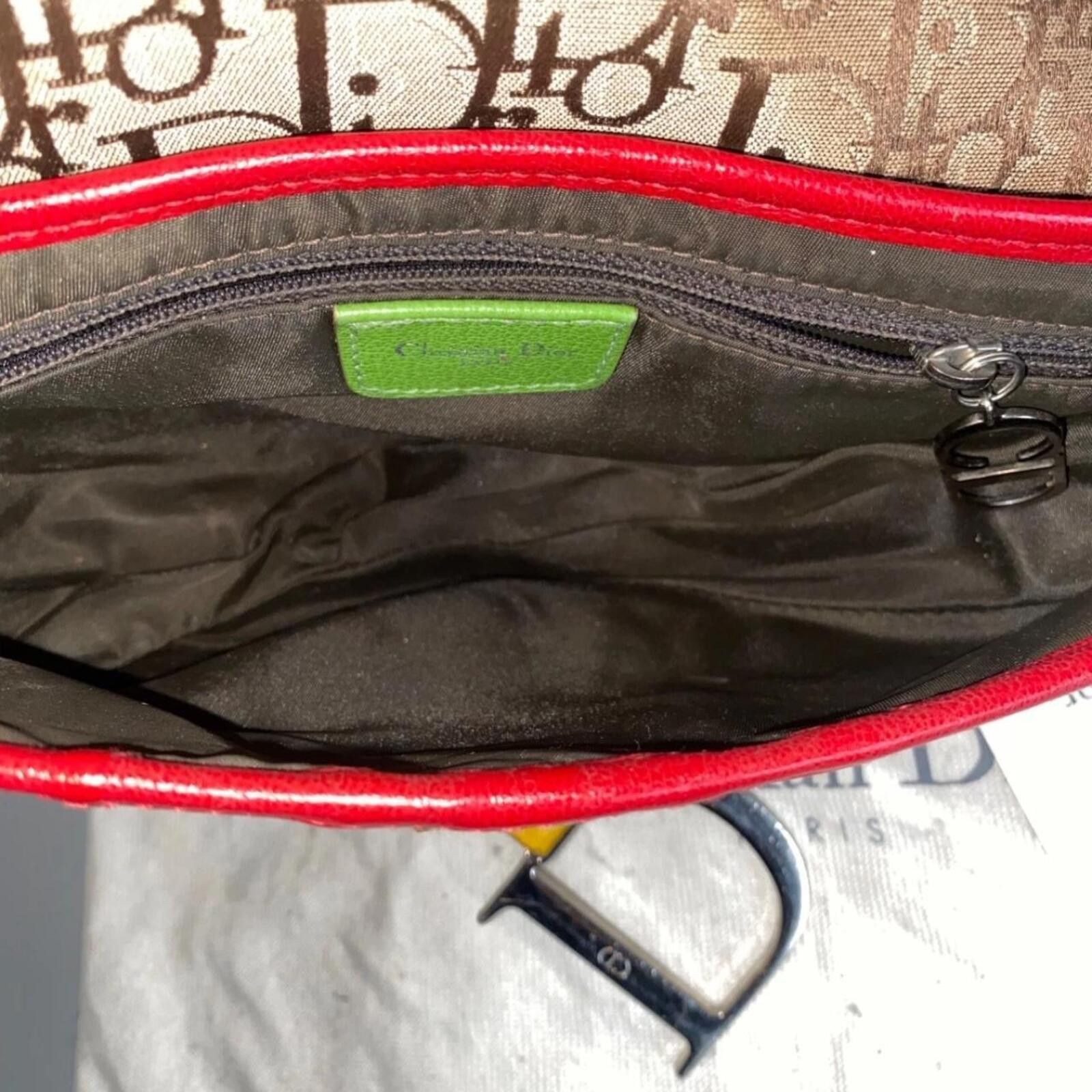 Dior Dior Rasta Saddle Bag - Vintage by John Galliano Size ONE SIZE - 3 Thumbnail