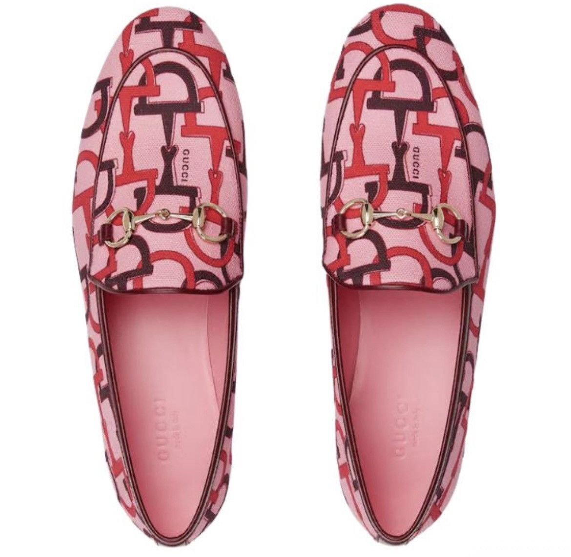 Gucci Gucci Jordaan Loafers Pink Multi size 36 Size US 6 / IT 36 - 4 Thumbnail
