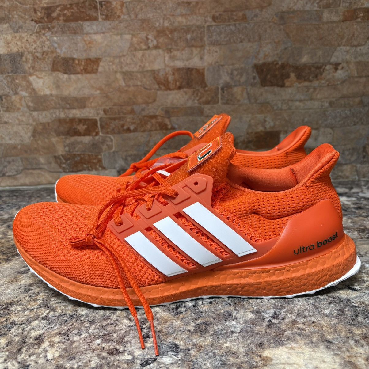 Adidas Adidas UltraBoost 1.0 DNA University Miami Hurricanes 15 Size US 15 / EU 48 - 3 Thumbnail