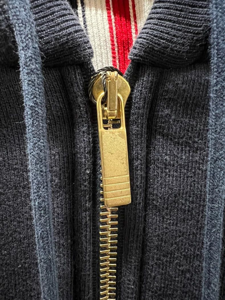 Thom Browne Thom Browne size2 Mid back striped zipper hoodie Size M / US 6-8 / IT 42-44 - 3 Thumbnail