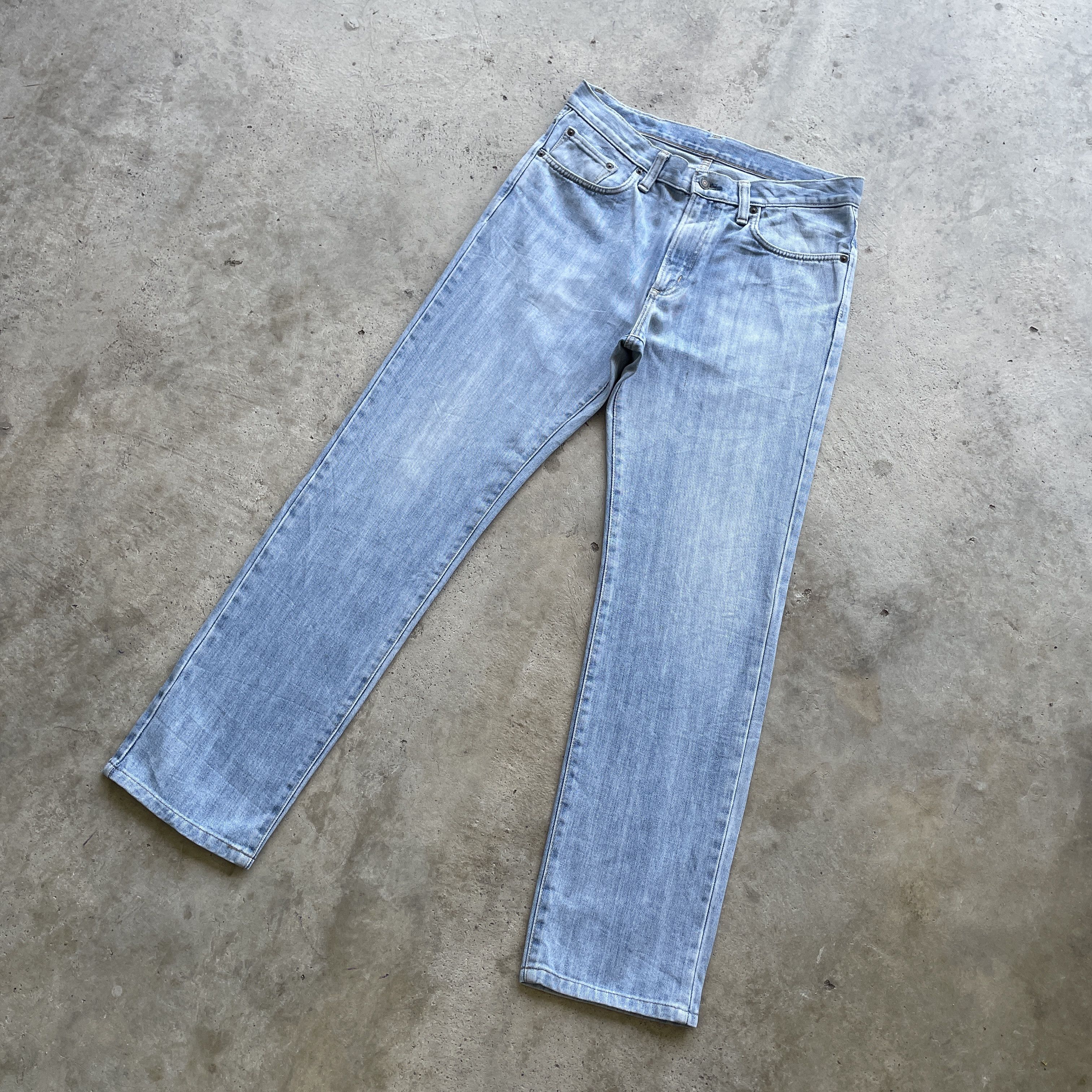 Edwin Vintage Edwin 403 Japan Denim Lightwashed Faded Jeans Pants Size US 32 / EU 48 - 1 Thumbnail