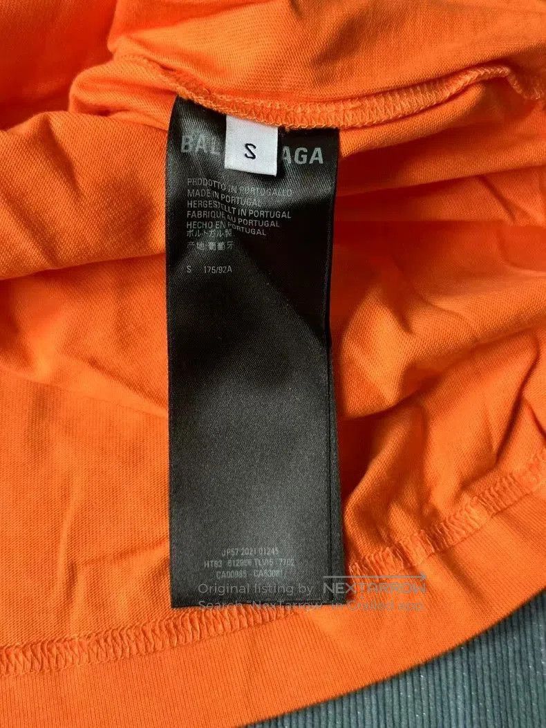 Balenciaga Balenciaga Embroidered Logo Short Sleeve. Size US S / EU 44-46 / 1 - 4 Thumbnail