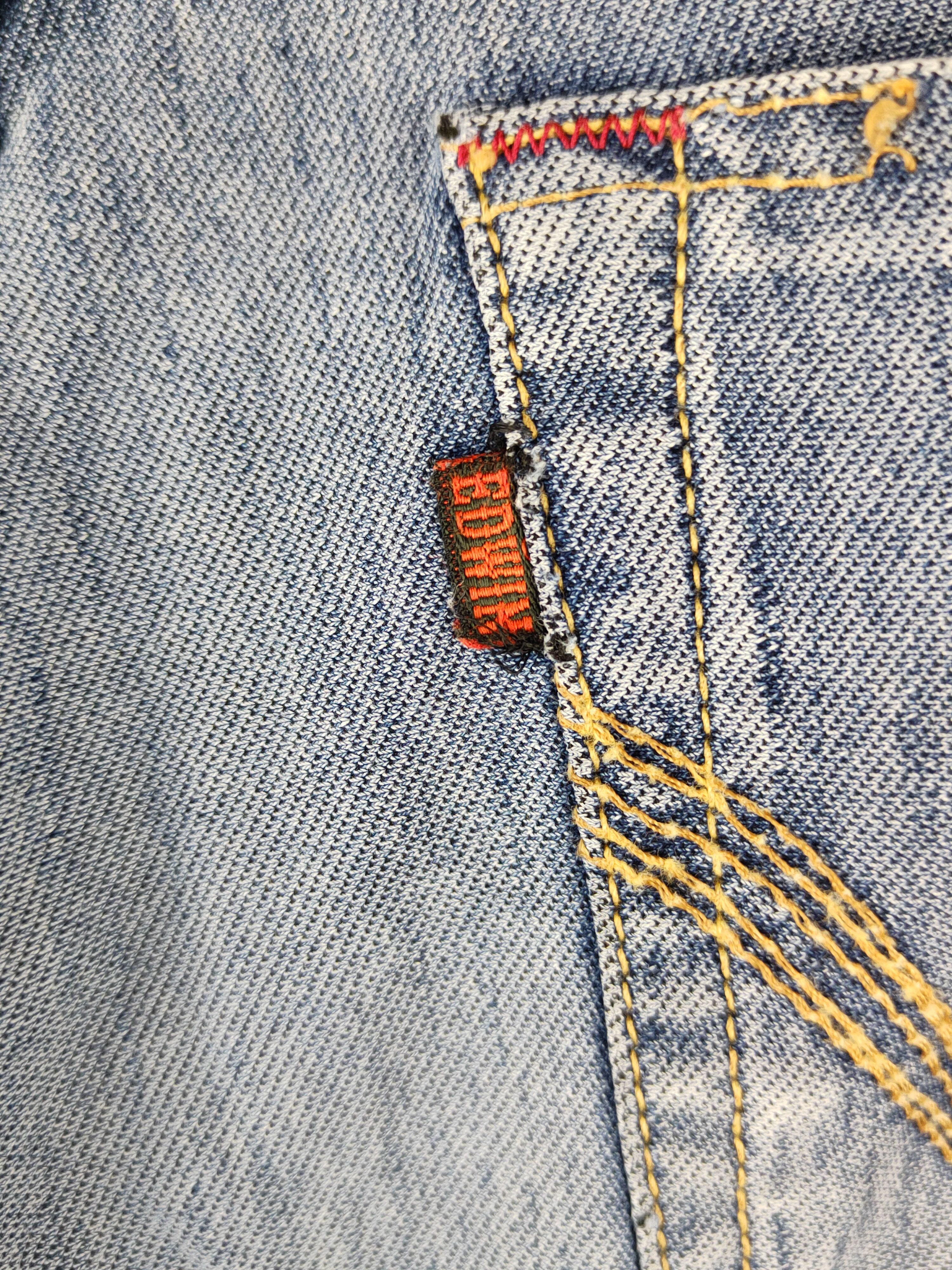 Edwin Edwin Blue Distressed Multipocket Denim #S1587 Size US 31 - 13 Thumbnail