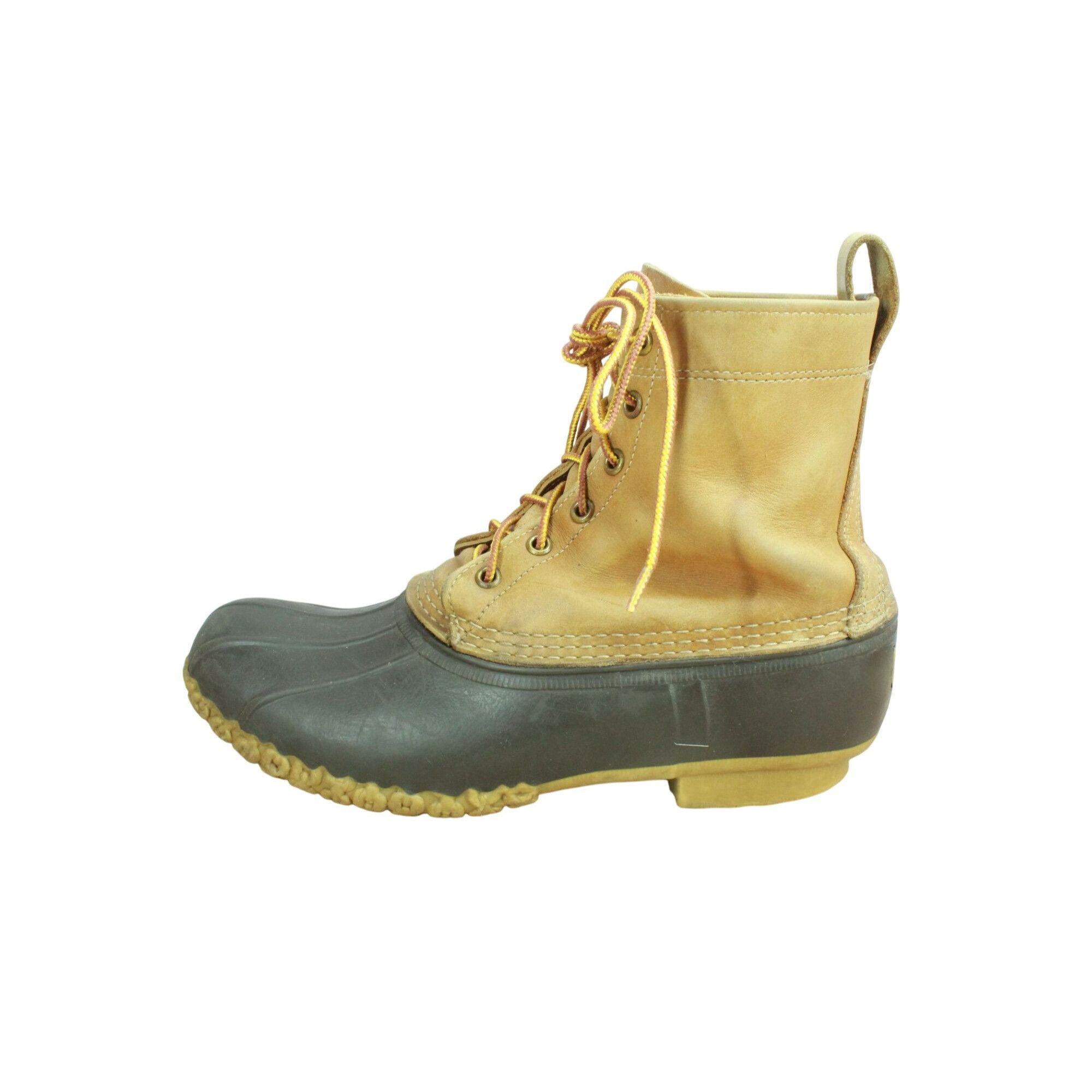 L.L. Bean LL Bean Men’s Brown Insulated Lace-Up Duck Boots Size 8 Size US 8 / EU 41 - 1 Thumbnail
