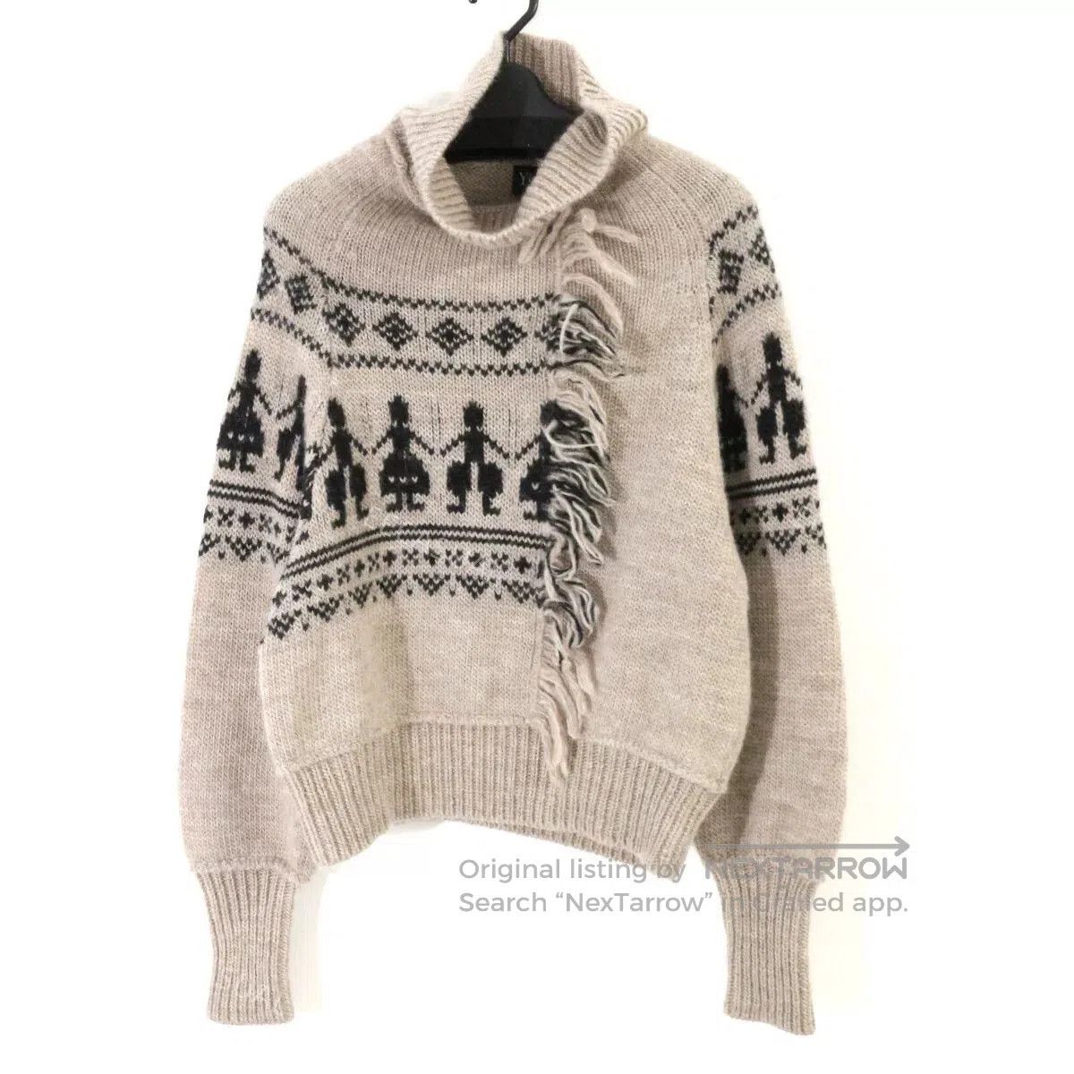Y's Yohji Yamamoto Nordic Wool Sweater. Size M / US 6-8 / IT 42-44 - 1 Thumbnail
