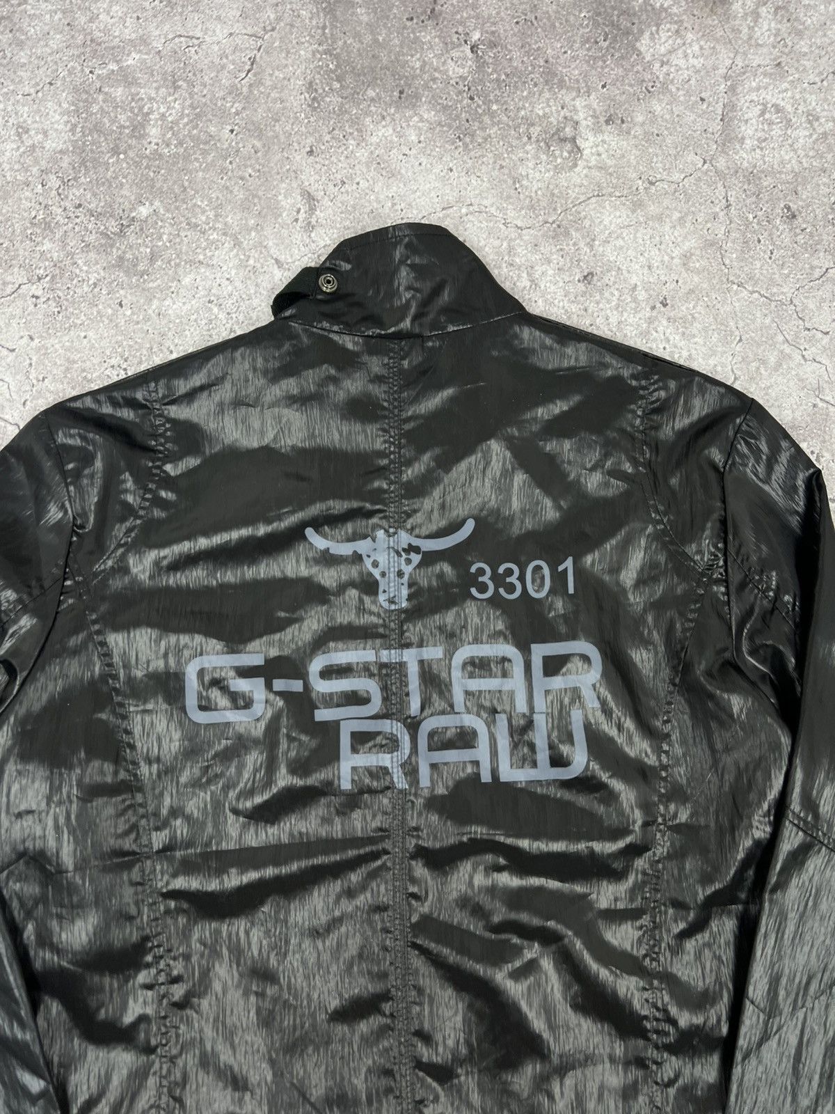 G-Star NWT G-Star Nylon Biker Jacket Size US L / EU 52-54 / 3 - 18 Thumbnail