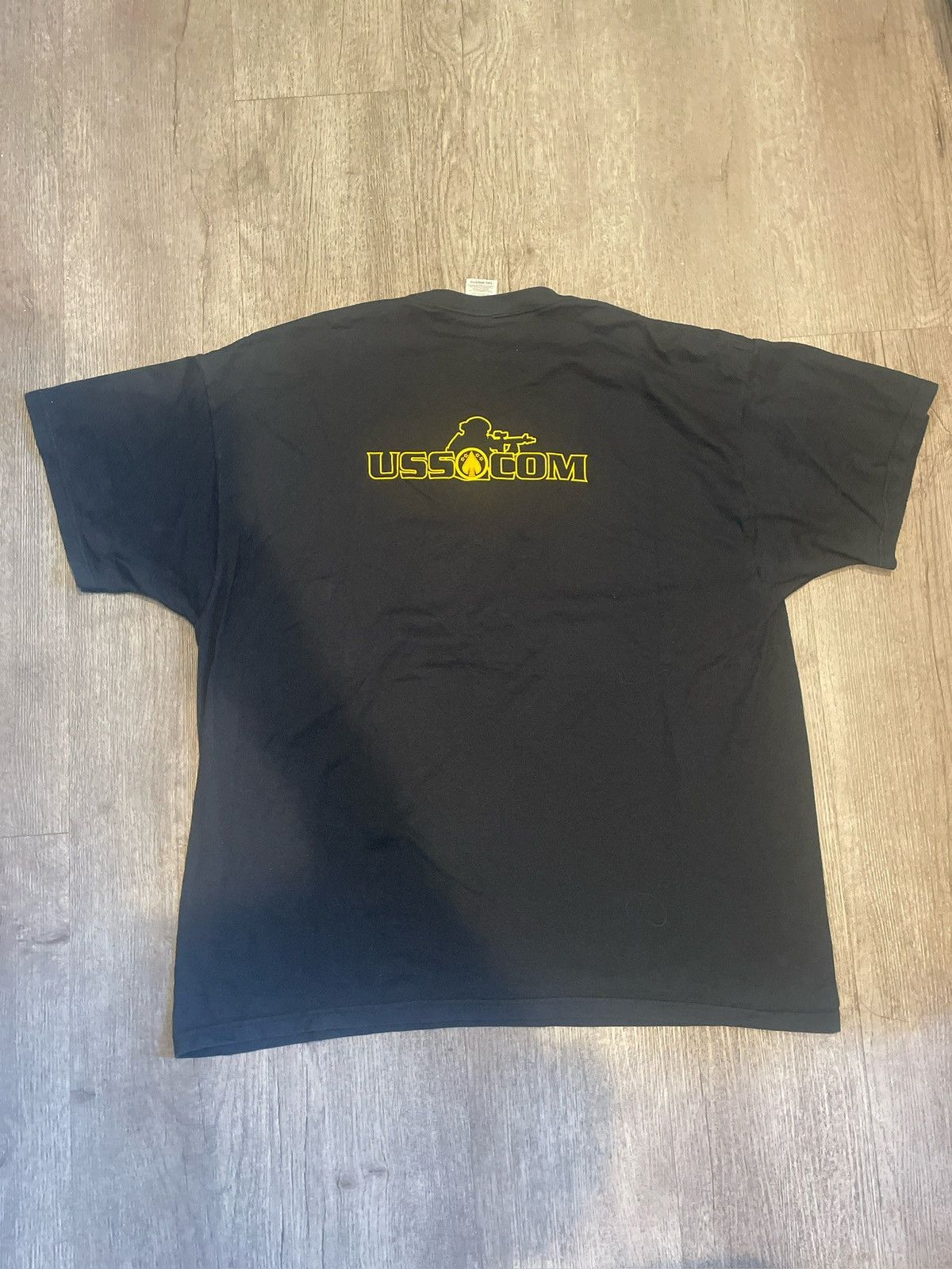 Vintage USSCOM Vintage Tee Size US XXL / EU 58 / 5 - 4 Thumbnail