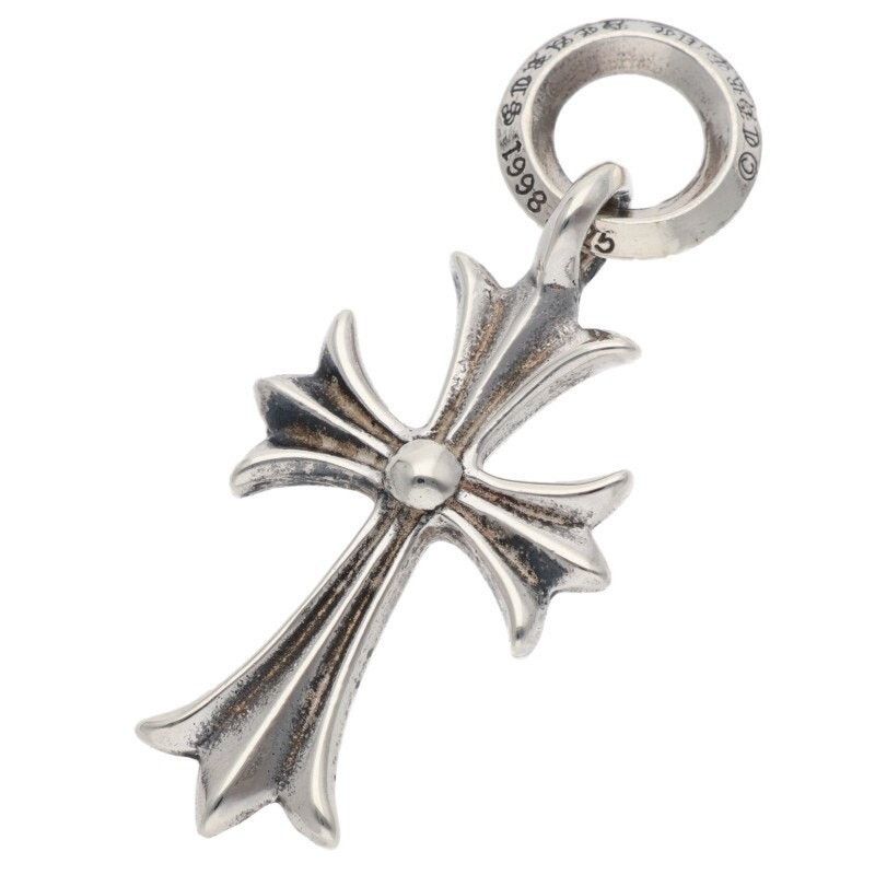 Chrome Hearts Chrome Hearts Tiny CH Cross Silver Necklace Size ONE SIZE - 2 Thumbnail