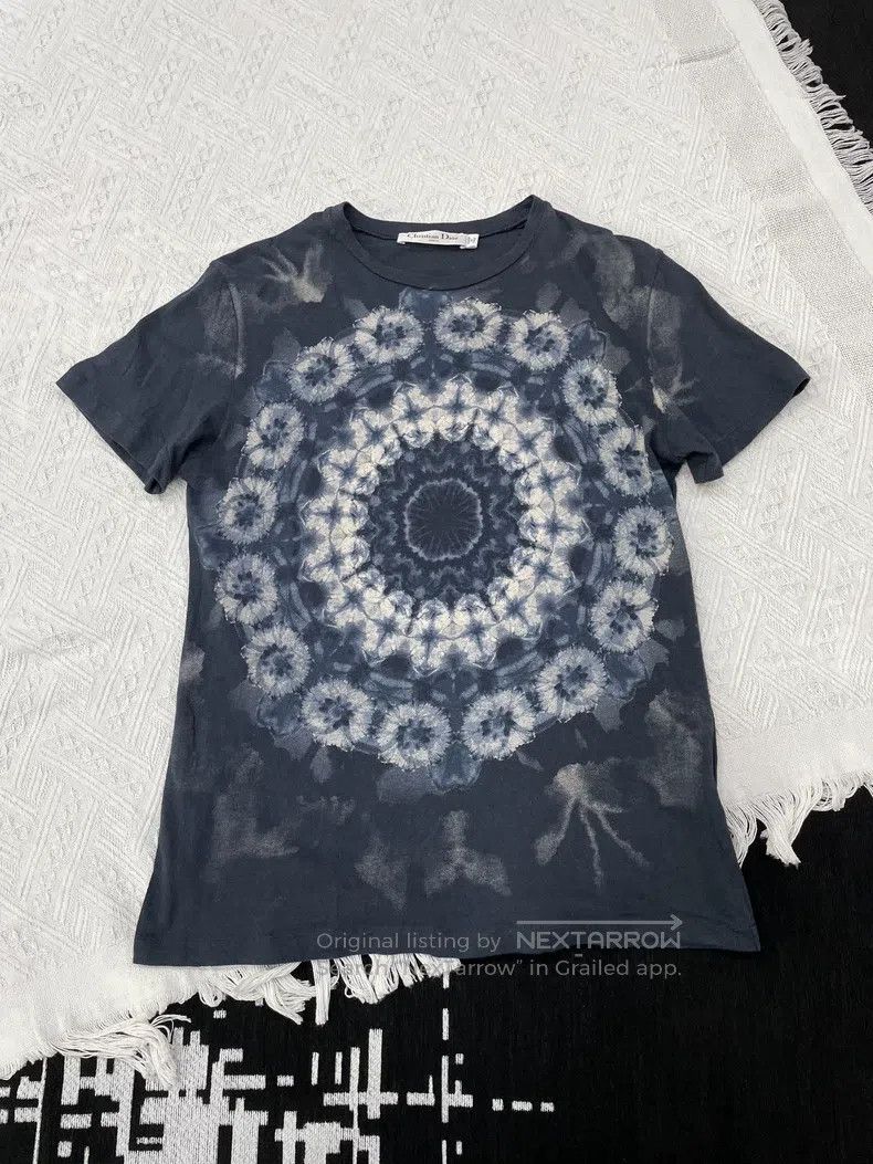 Dior Dior Tie-dye printed short-sleeved T-shirt Size S / US 4 / IT 40 - 1 Thumbnail