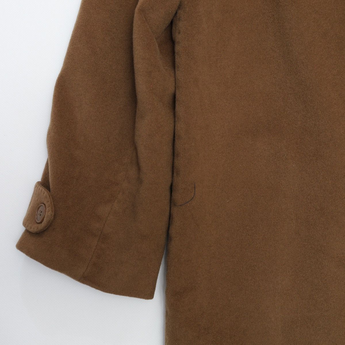 Vintage Ing Loro Piana Vintage Wool Cashmere Beige Coat Size M / US 6-8 / IT 42-44 - 10 Thumbnail