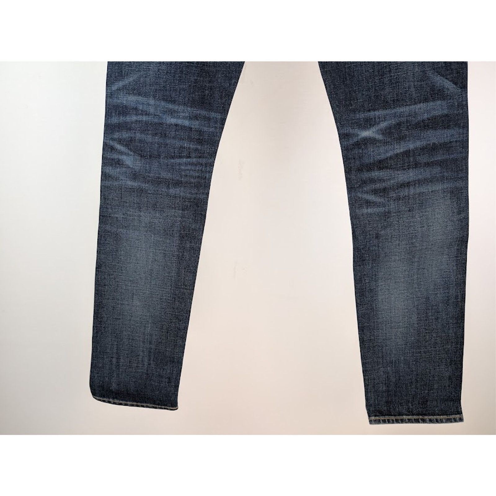 Tom Ford o1rshd1 Japanese Selvedge Slim-Fit Denim Jeans in Navy Blue Size US 32 / EU 48 - 14 Thumbnail