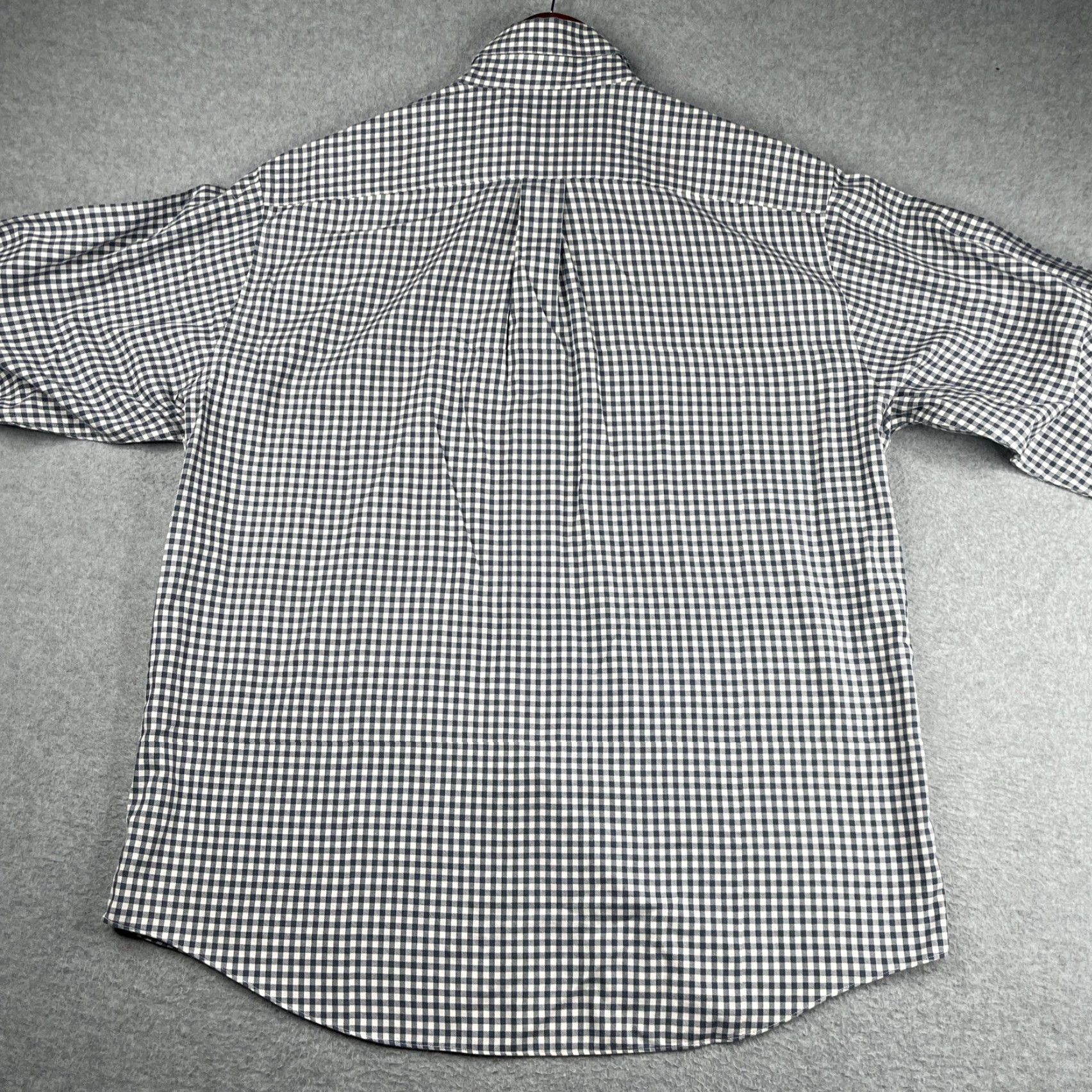 Brooks Brothers Brooks Brothers 346 Long Sleeve Shirt Mens L Navy Gingham Non Iron Button-Up Collared Button-Down Classic Preppy Colorful Shirt Size US L / EU 52-54 / 3 - 6 Thumbnail