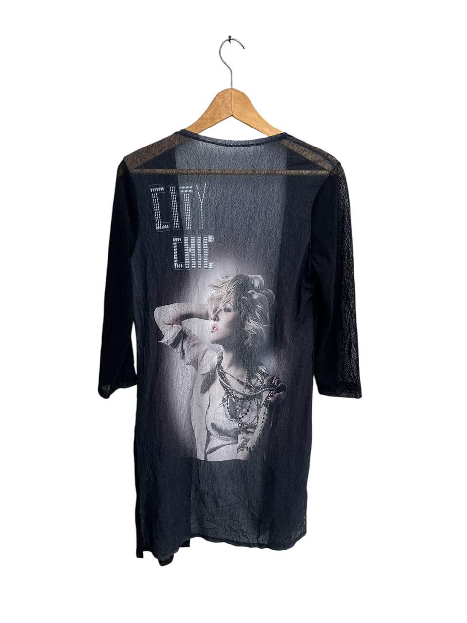 Hysteric Glamour Cardigan Print Tshirt City Chic Size S / US 4 / IT 40 - 1 Thumbnail
