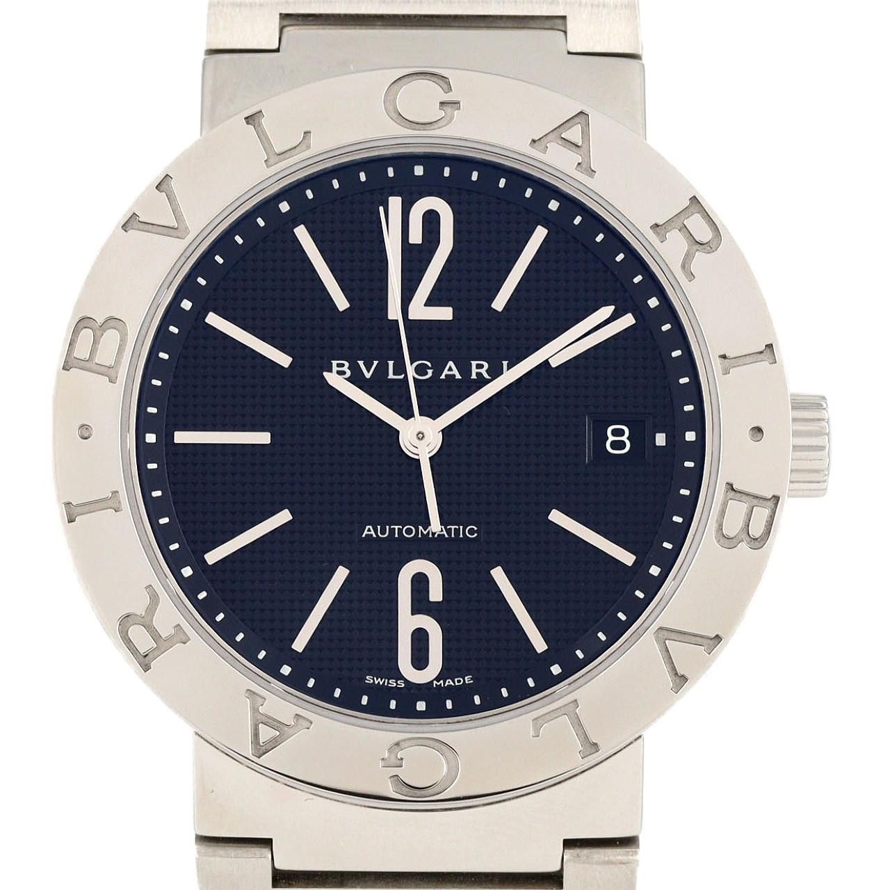 Bvlgari Bvlgari Bulgari Bulgari Stainless Steel Automatic Metal Automatic BB38SSAUTO/BB38BSSD/AT DUTY FREE for USA