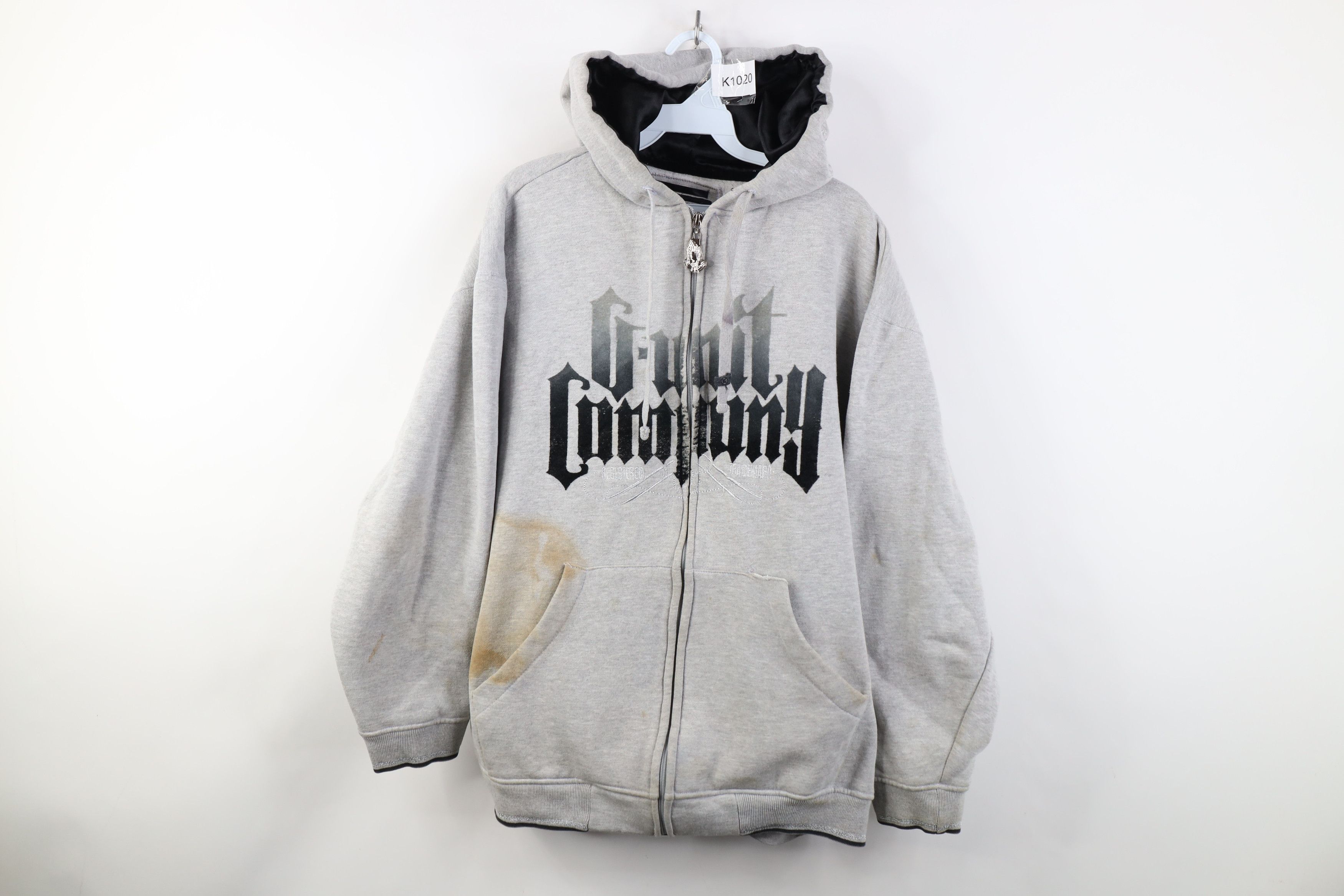G-Unit Vintage Y2K G Unit 50 Cent Heavyweight Full Zip Hoodie Gray Size US XL / EU 56 / 4 - 1 Thumbnail