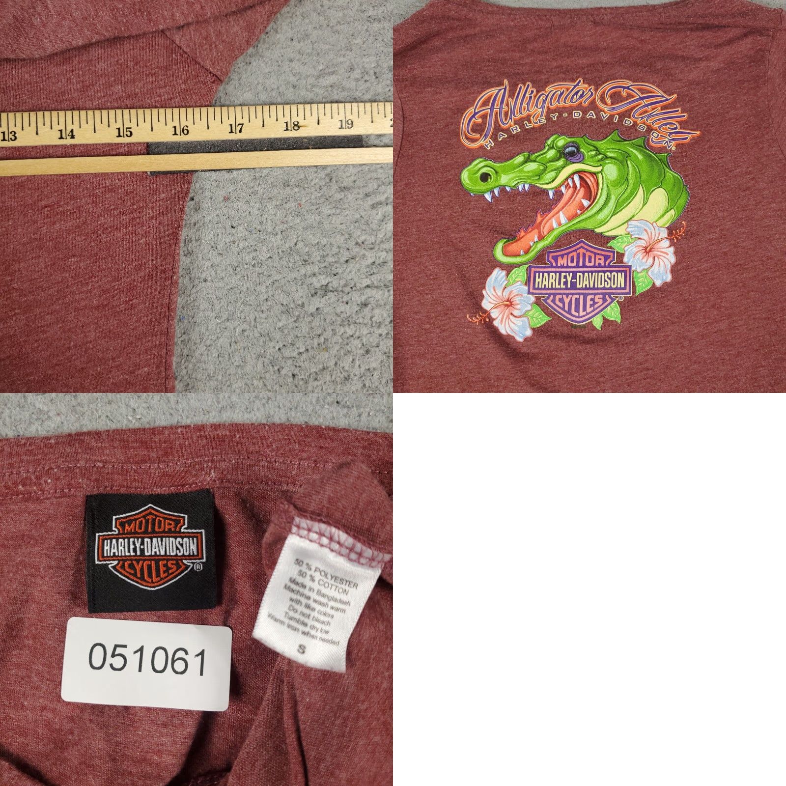 Harley Davidson Harley-Davidson Women’s Small Red Cotton Short Sleeve T-Shirt Casual Logo American 2020s Size S / US 4 / IT 40 - 8 Thumbnail