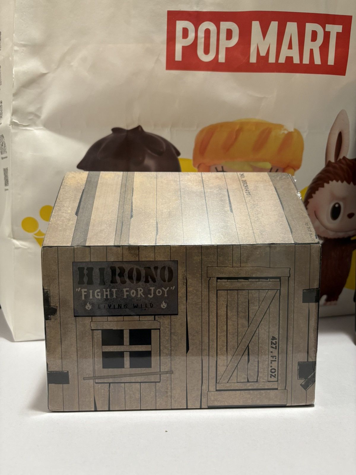 新品未開封 Hirono Living Wild Fight for Joy Hirono Living Wild-Fight for Joy Plush Doll - POP MART