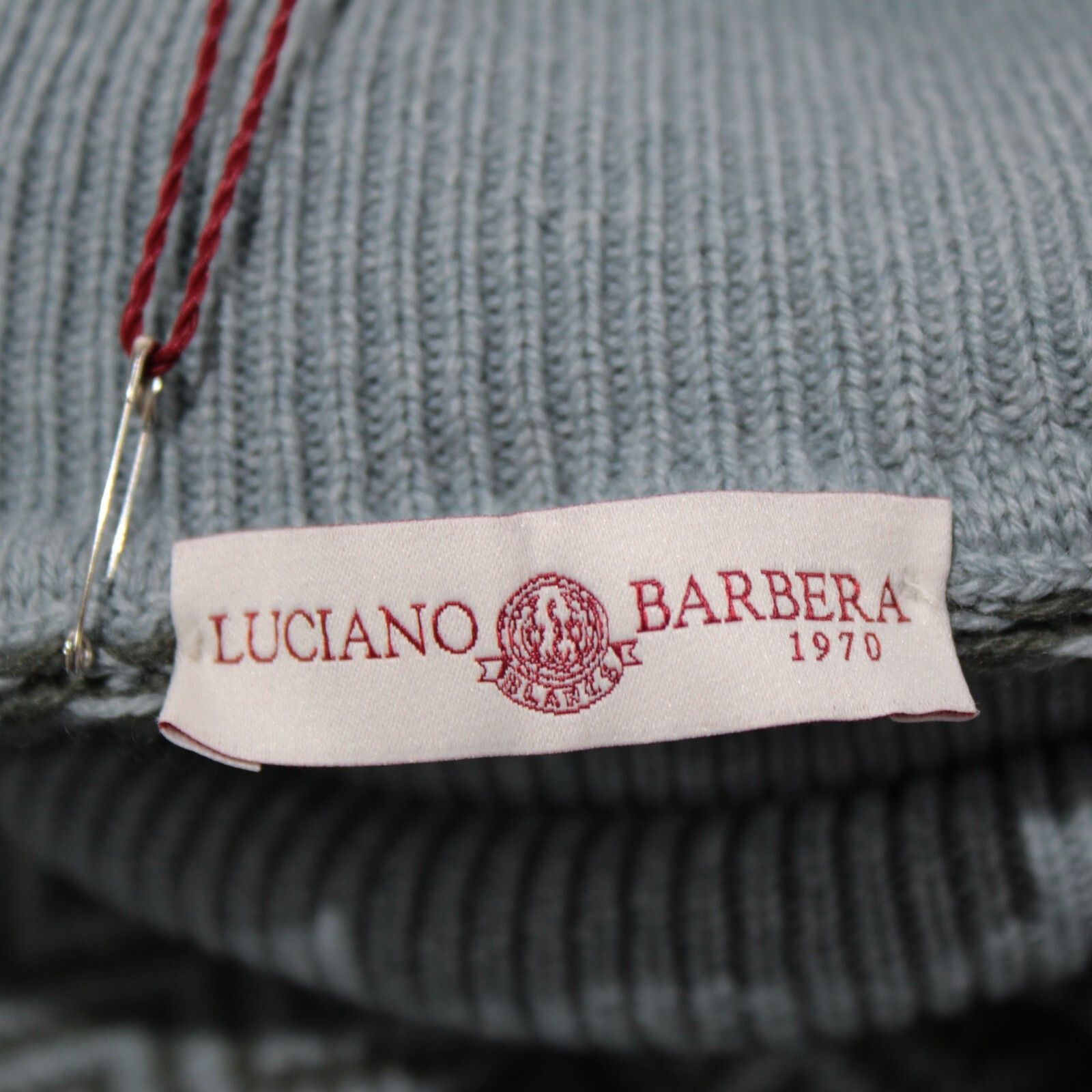 Luciano Barbera Luciano Barbera Sweater Size US L in Blue Size US L / EU 52-54 / 3 - 7 Thumbnail