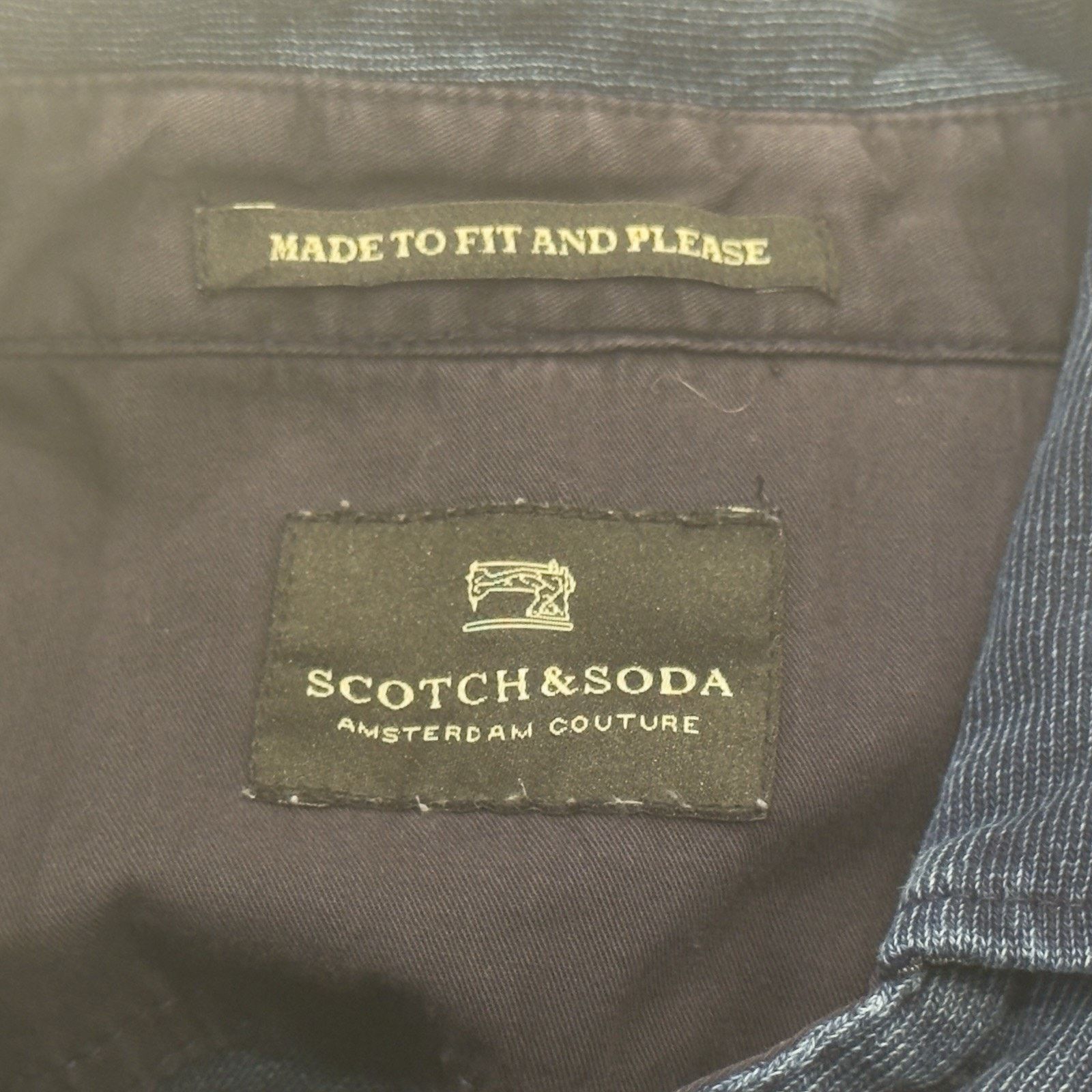 Scotch & Soda Scotch & Soda Men's Navy Utility Over-Shirt Size M Size US M / EU 48-50 / 2 - 3 Thumbnail