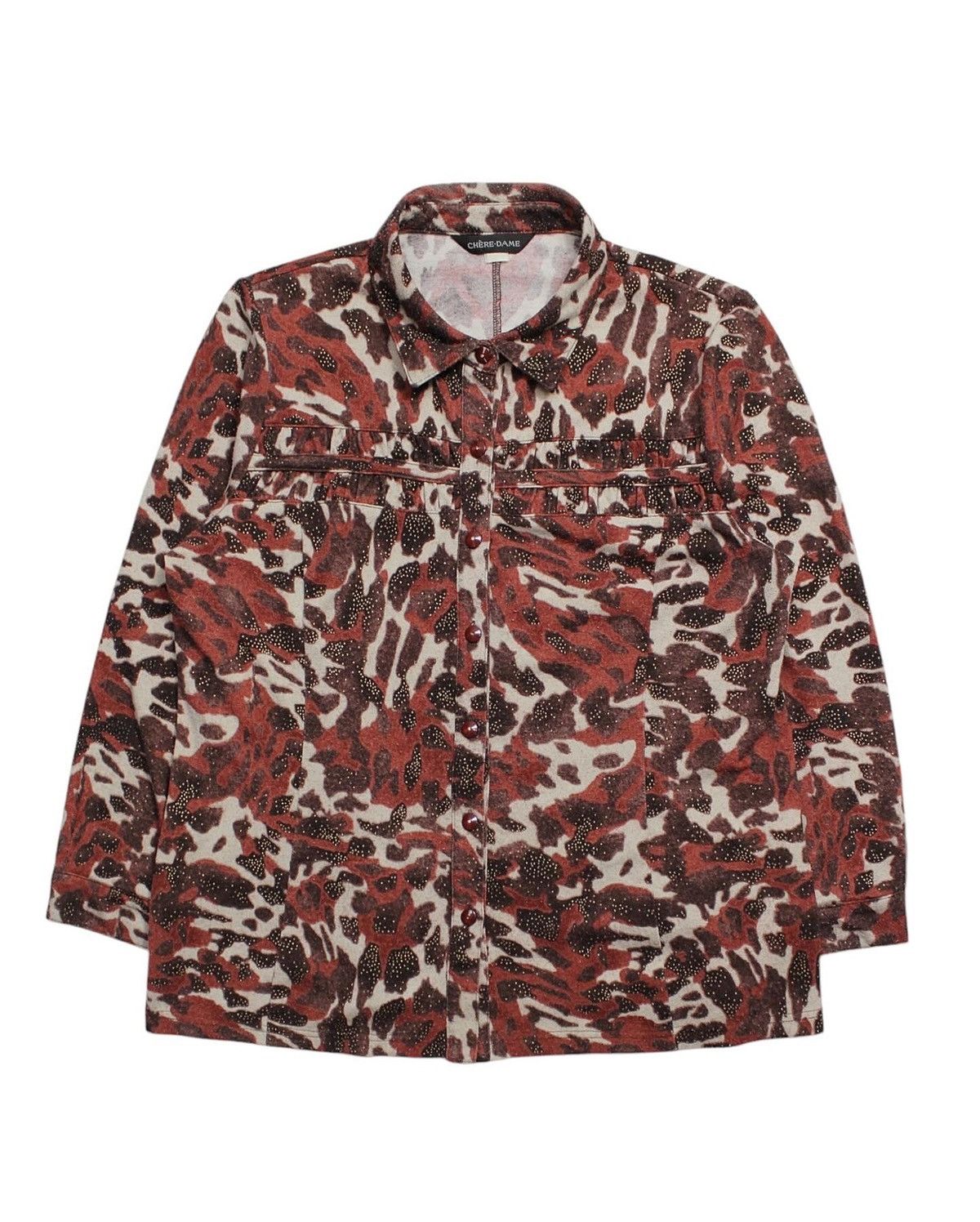 Hysteric Glamour 2000S CHÈRE DAME LEOPARD SHIRT Size US L / EU 52-54 / 3 - 1 Thumbnail