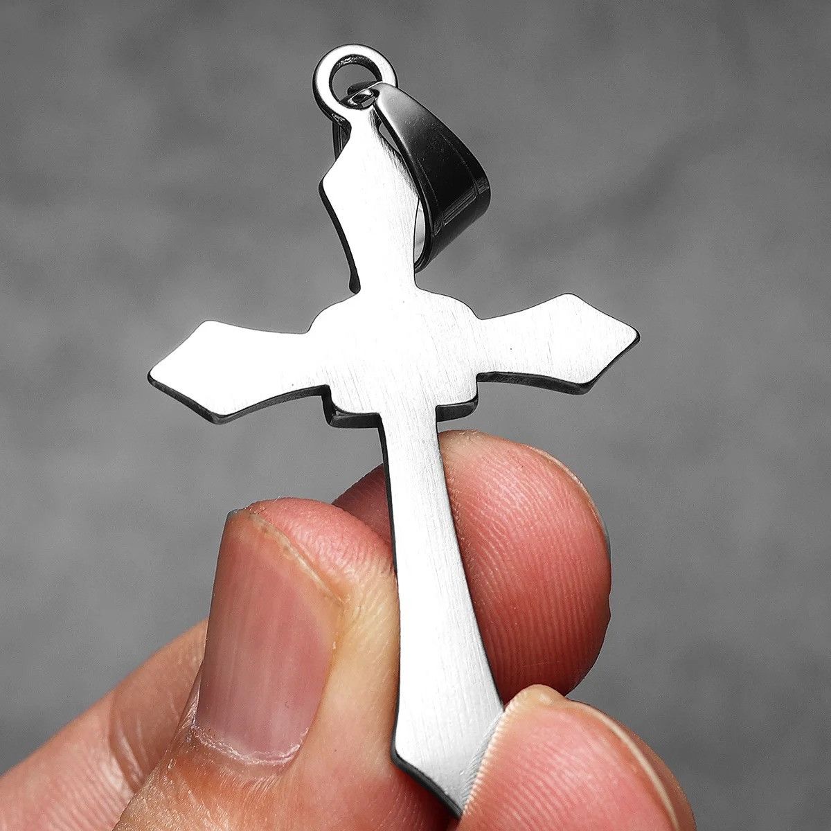 Other Crown Cross Pendant Accessories Necklace Gifts For Him Size ONE SIZE - 4 Thumbnail