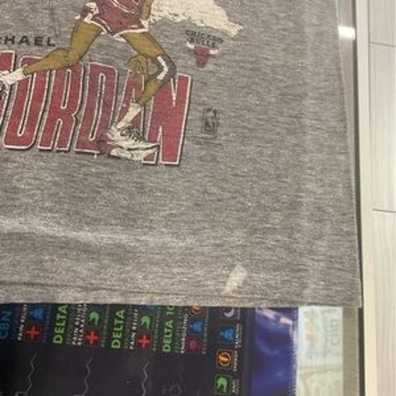 NBA Vintage 1989 Michael Jordan Chicago Bulls NBA T-Shirt Size US S / EU 44-46 / 1 - 3 Thumbnail