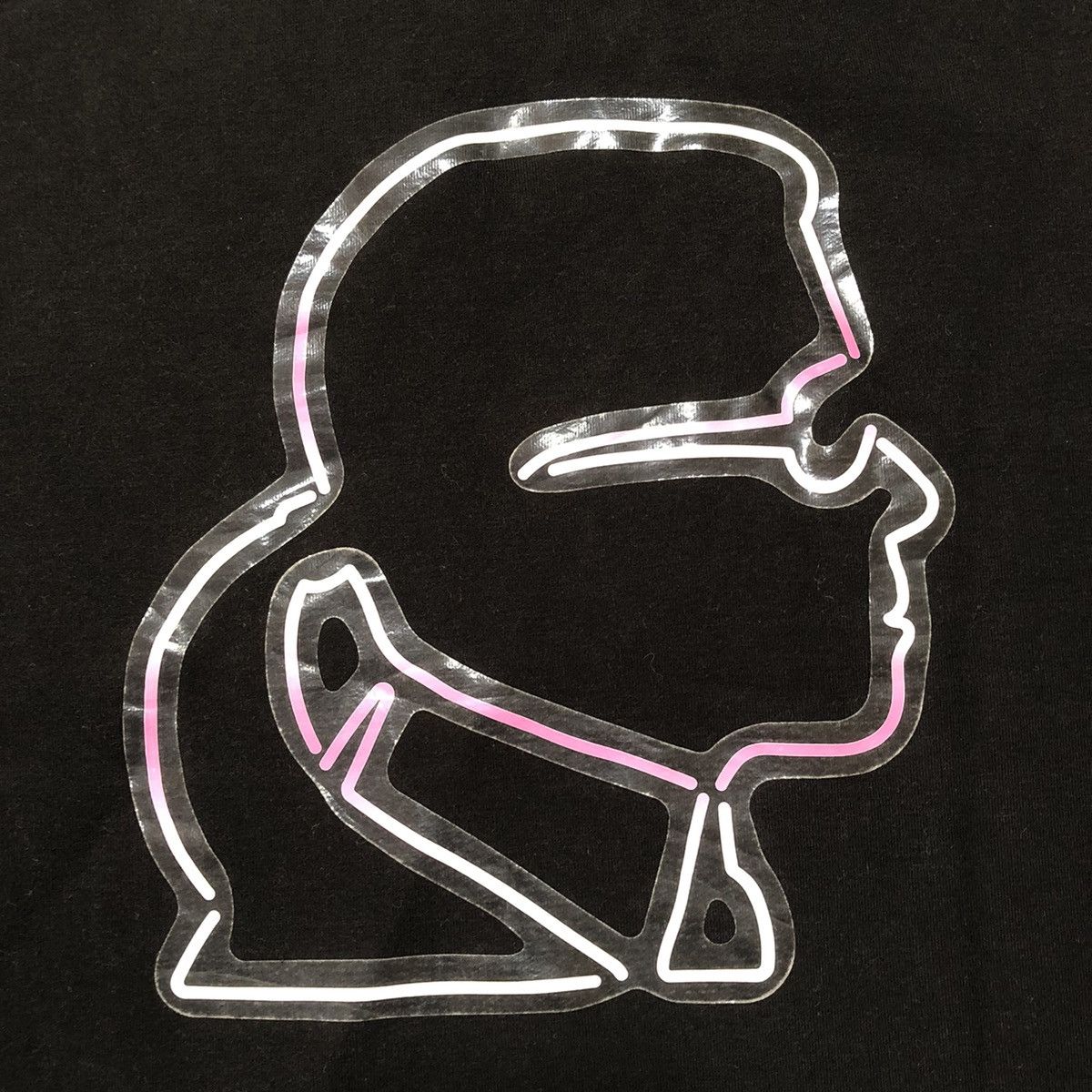 Designer × Karl Lagerfeld KARL LAGERFELD Jelly-effect Ikonik Karl Logo Sweatshirt Size US M / EU 48-50 / 2 - 6 Thumbnail