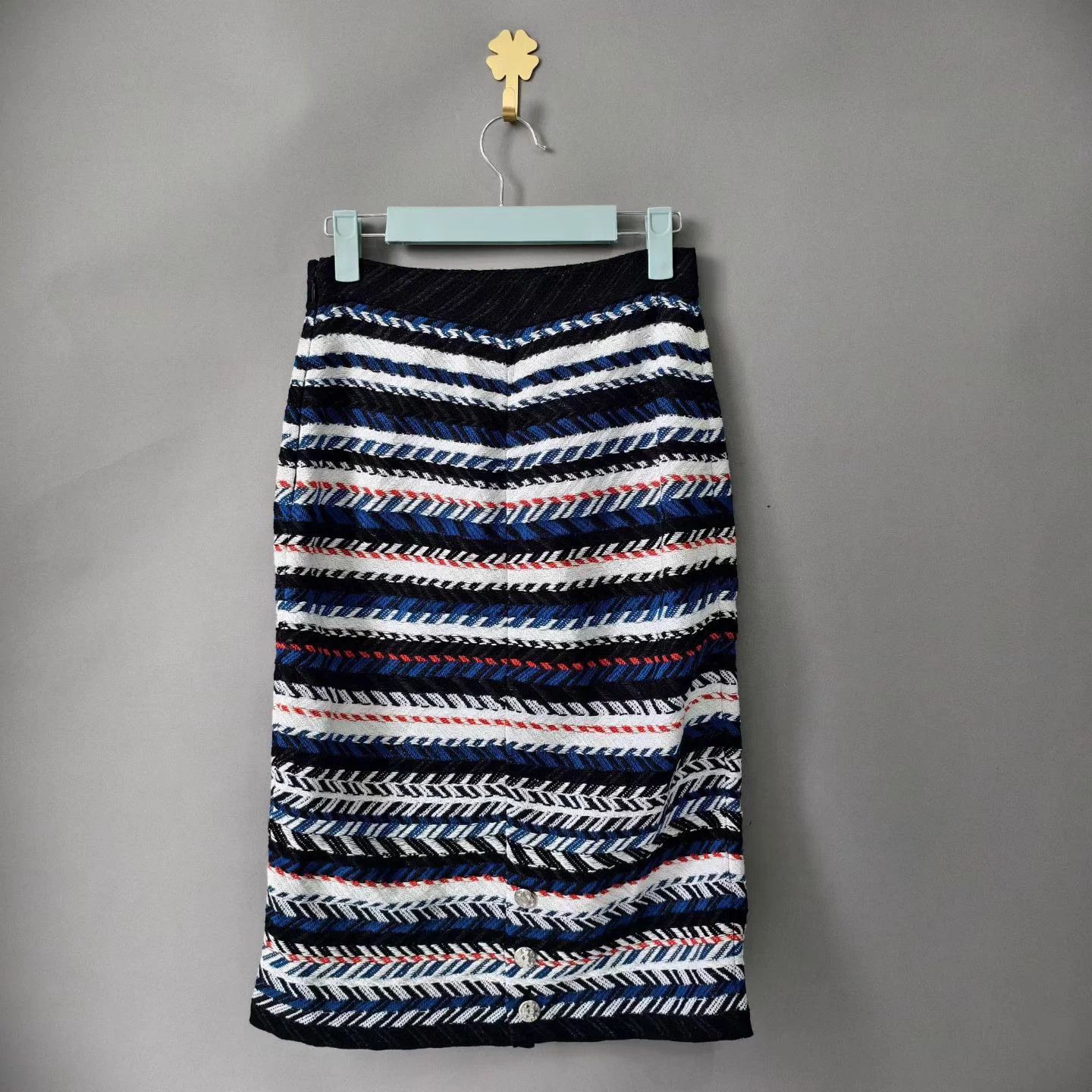 Chanel Chanel striped midi skirt women's 34 Size XS / US 0-2 / IT 36-38 - 2 Thumbnail