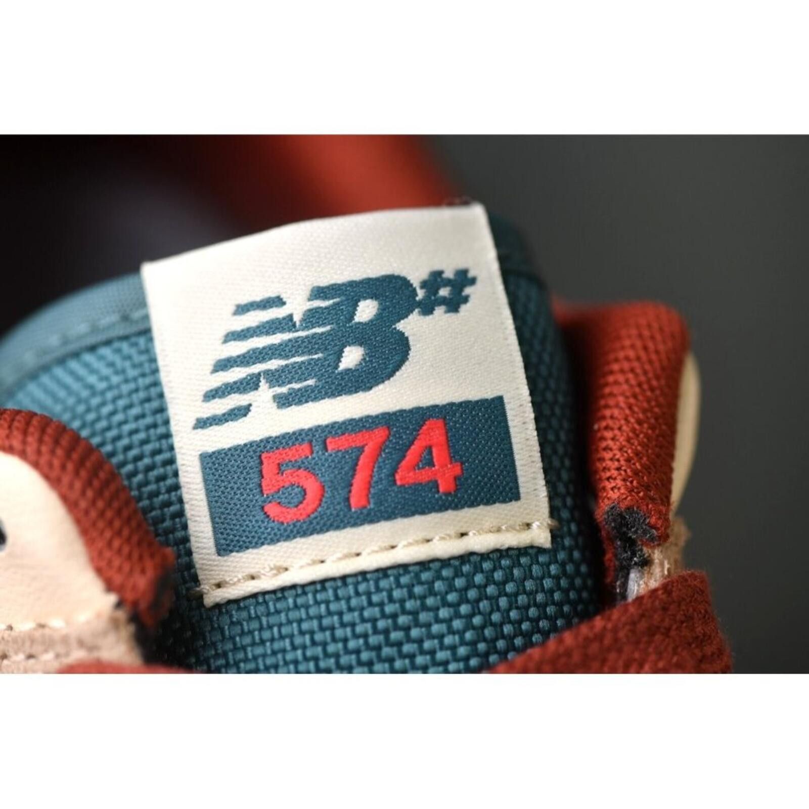 New Balance New Balance NM574VTF Vulc Unisex | Tan/Brown/Green Size US 6 / EU 39 - 11 Thumbnail