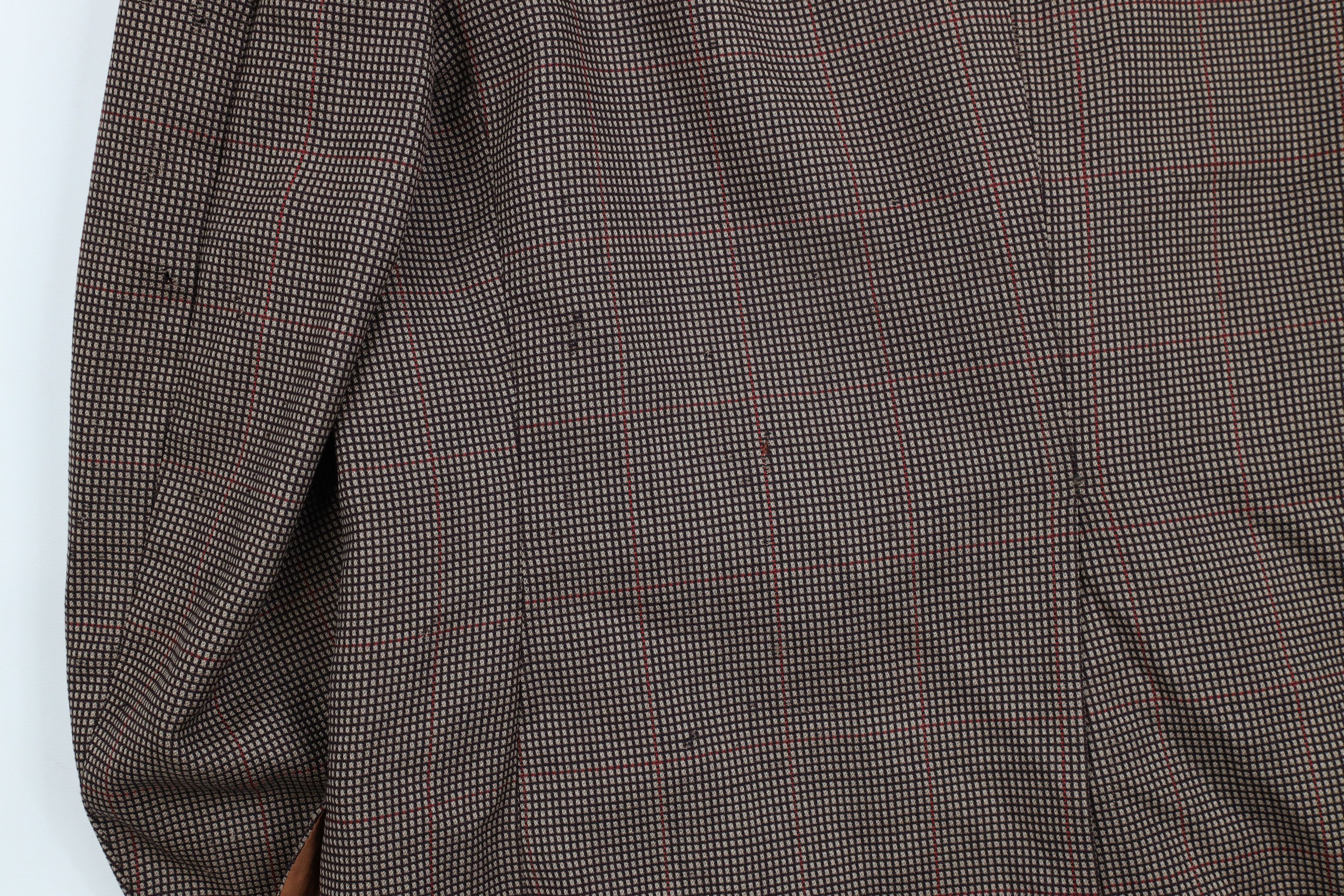 Other Vintage 70s Streetwear Thrashed 2 Piece Heavy Wool Suit Size 40L - 14 Thumbnail