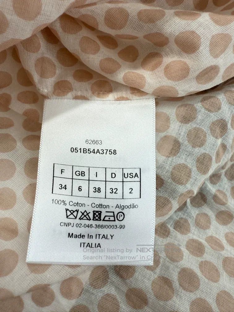 Dior Dior Long shirt Size XXS / US 00 / IT 34 - 4 Thumbnail