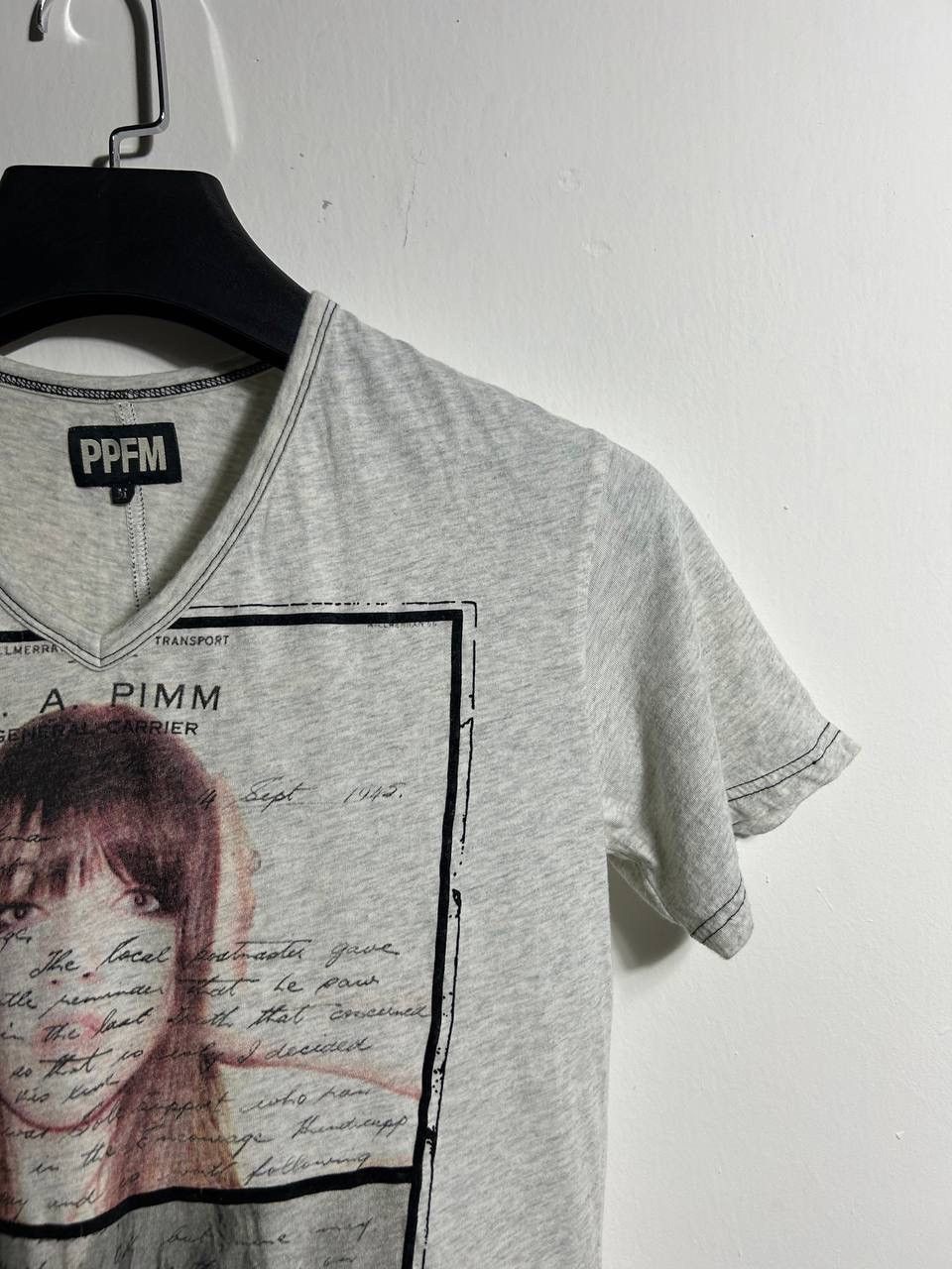 If Six Was Nine PPFM Letter By E. A. Pimm Asymmetry Shirt Size M / US 6-8 / IT 42-44 - 6 Thumbnail
