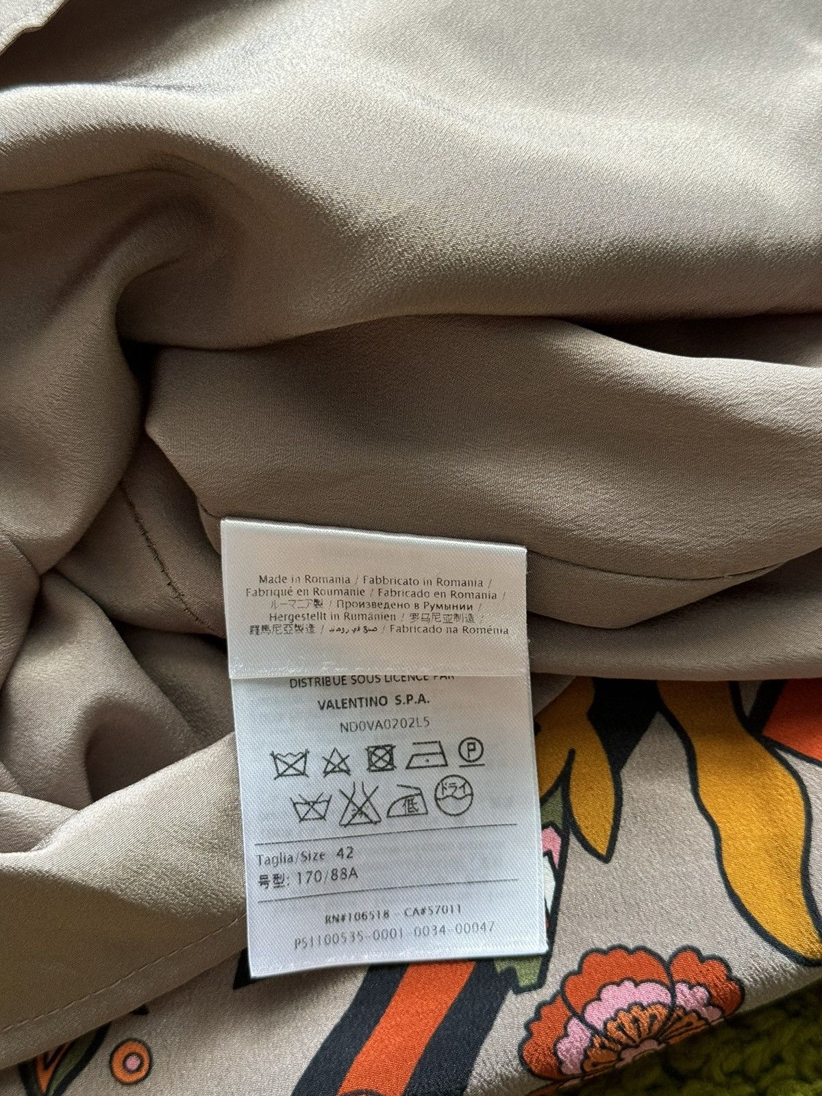 Designer × Missoni Missoni 100% silk floral pattern coloured dress Size M / US 6-8 / IT 42-44 - 5 Thumbnail