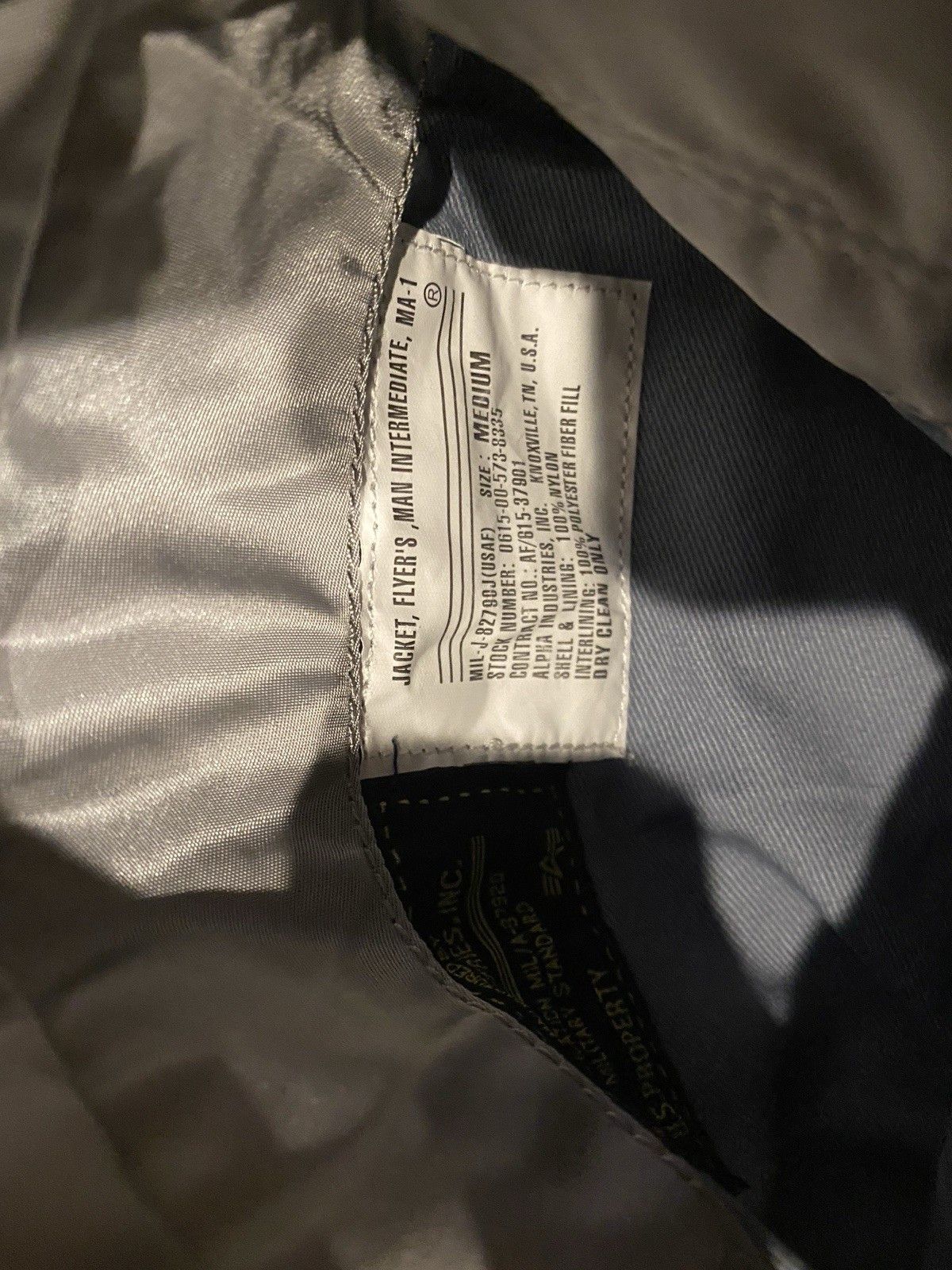 Alpha Industries 80s Alpha Industries MA-1 Intermediate Flyer Man’s Reversib Size US M / EU 48-50 / 2 - 7 Thumbnail