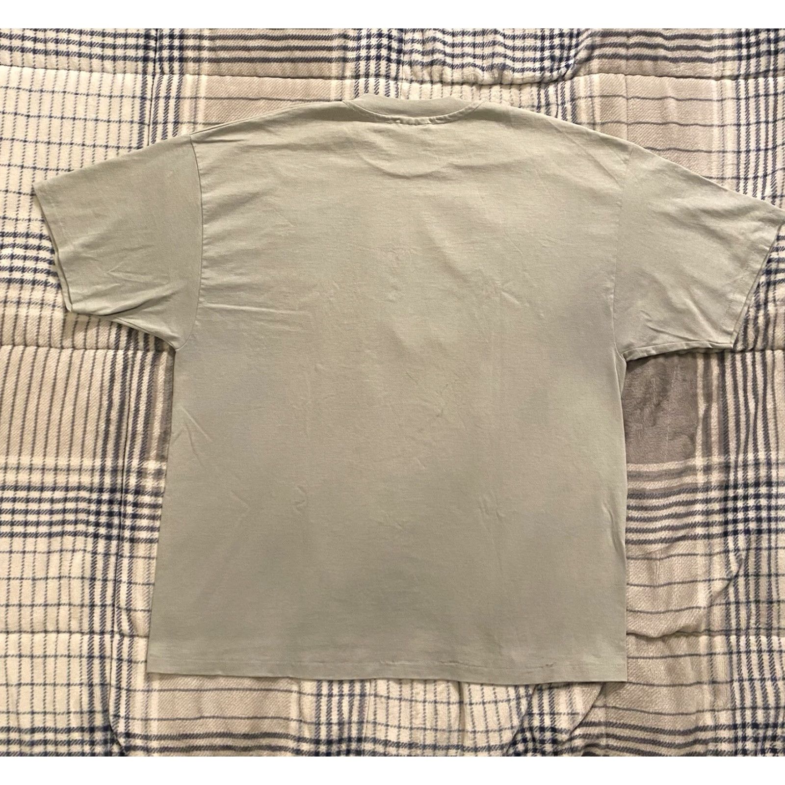 Hanes VINTAGE Hanes T-Shirt Isaiah 40:31 Eagles Green 2XL Mens Crew Neck Short Sleeve Graphic Print 90s Religion USA Cotton Single Stitch Jesus Tee Size US XXL / EU 58 / 5 - 2 Thumbnail