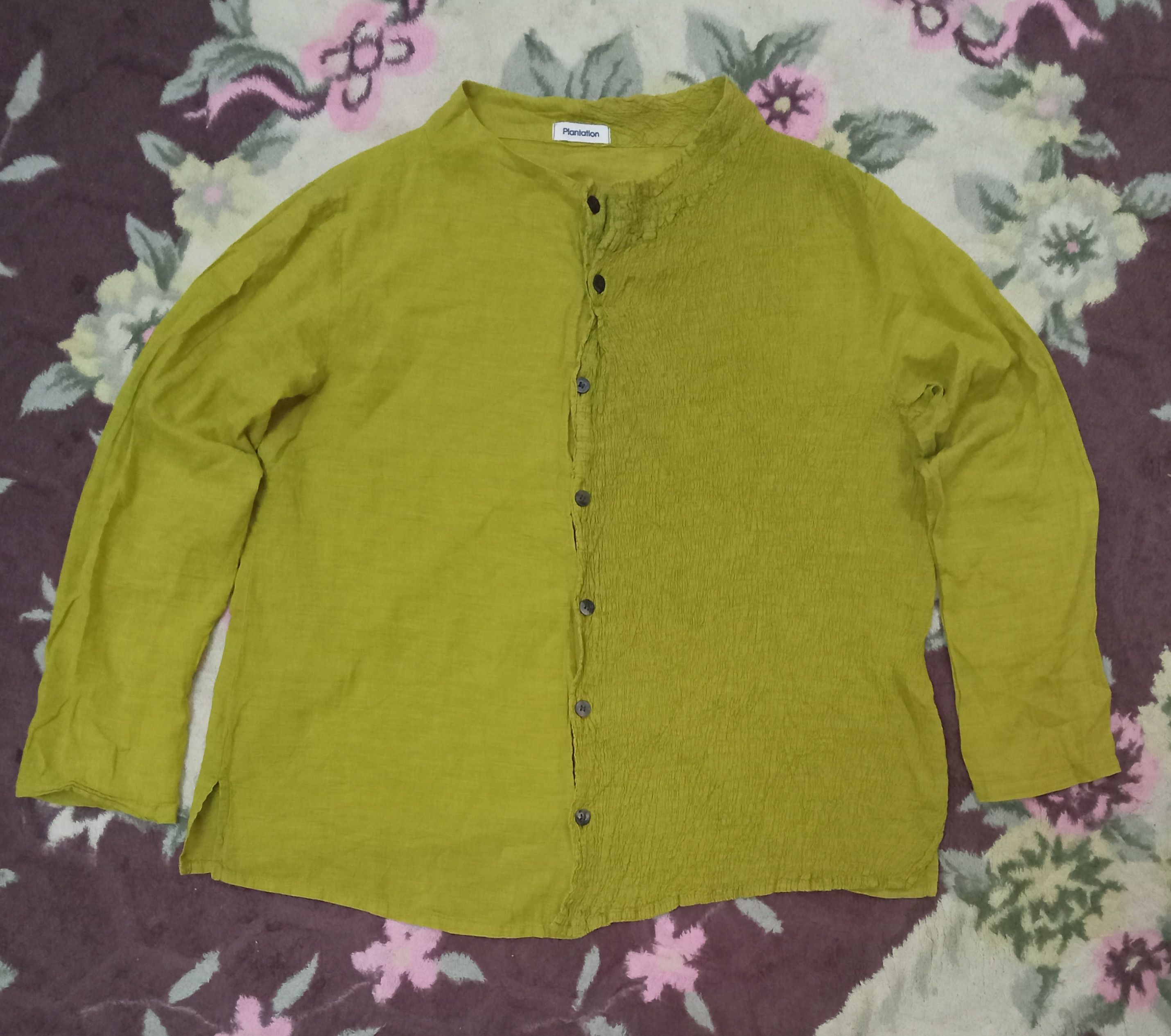 Issey Miyake Plantation Issey Miyake Button Up Shirt Size M / US 6-8 / IT 42-44 - 1 Thumbnail