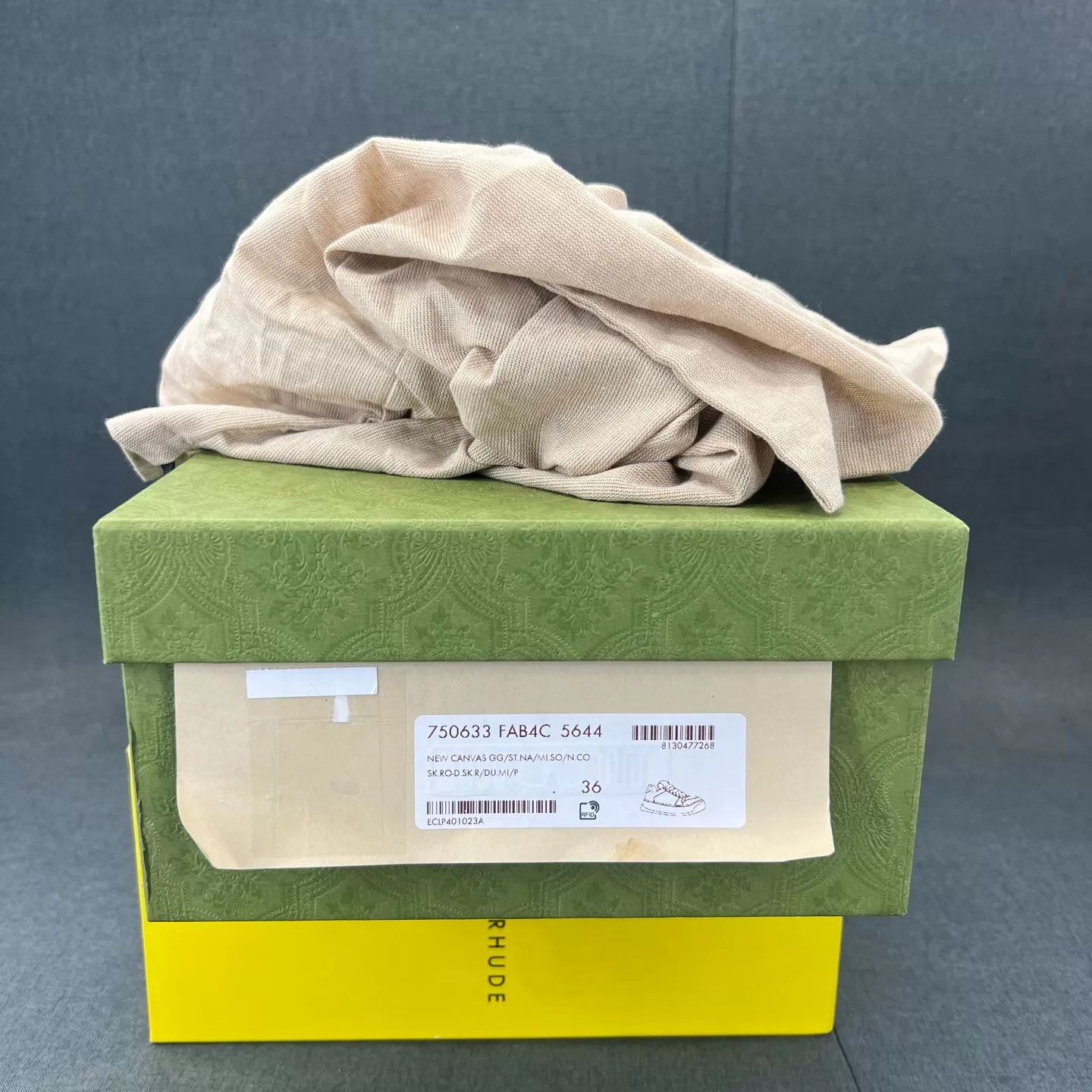 Gucci GUCCI women's rice powder shoes size 36 99 new Size US 5.5 / IT 35.5 - 9 Thumbnail
