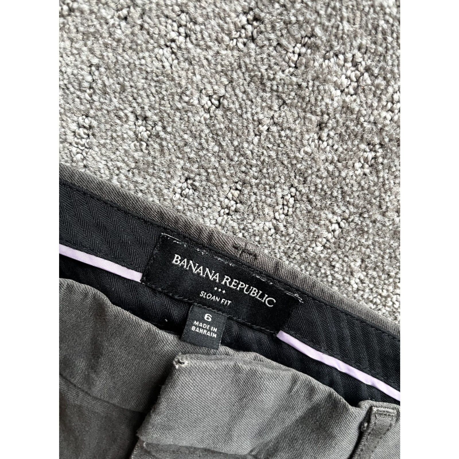 Banana Republic Banana Republic Sloan Slim Pants Women's 6 Green Solid Cropped Size 28" / US 6 / IT 42 - 5 Thumbnail