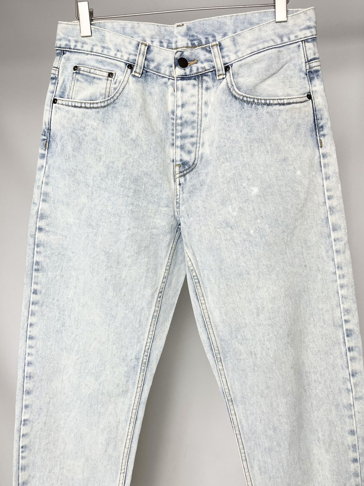 Carhartt Carhartt Newel Pant Vintage Light Blue Denim Jeans Size US 30 / EU 46 - 8 Thumbnail