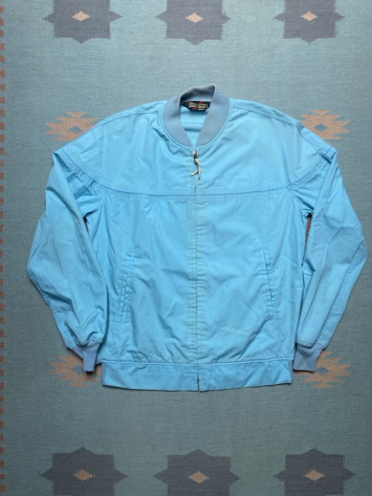 Sears × Vintage Vtg 60s sears work jacket cotton blend bomber zip medium T Size US M / EU 48-50 / 2 - 1 Thumbnail