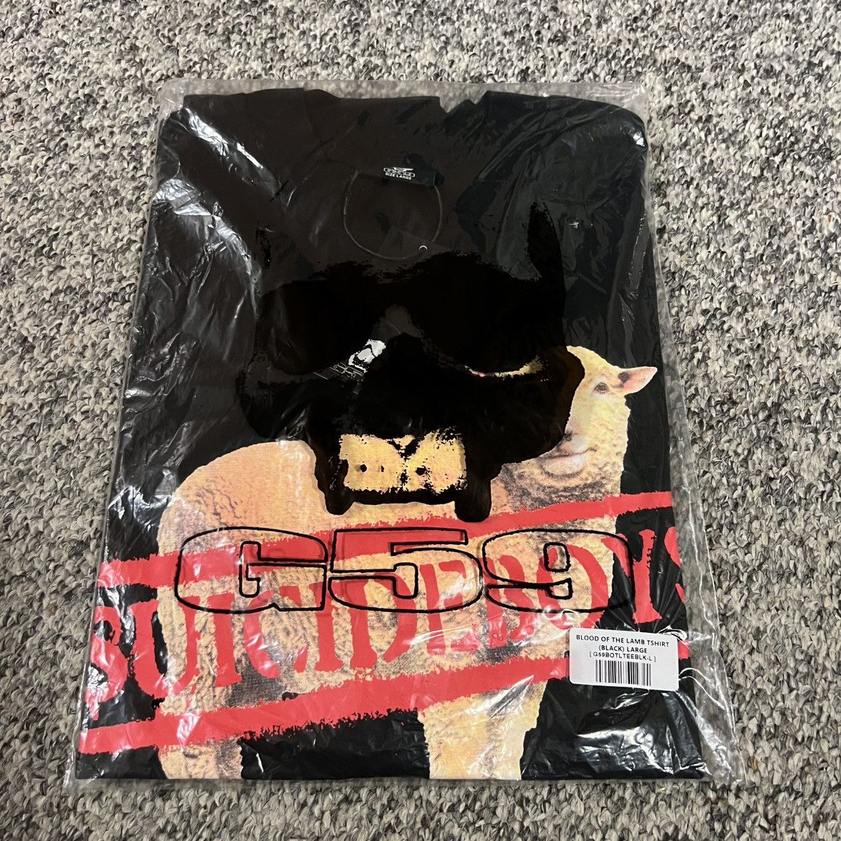 G59 Records SUICIDEBOYS BLOOD OF THE LAMB T SHIRT NEW LARGE $UICIDEBOY$ Size US L / EU 52-54 / 3 - 1 Thumbnail