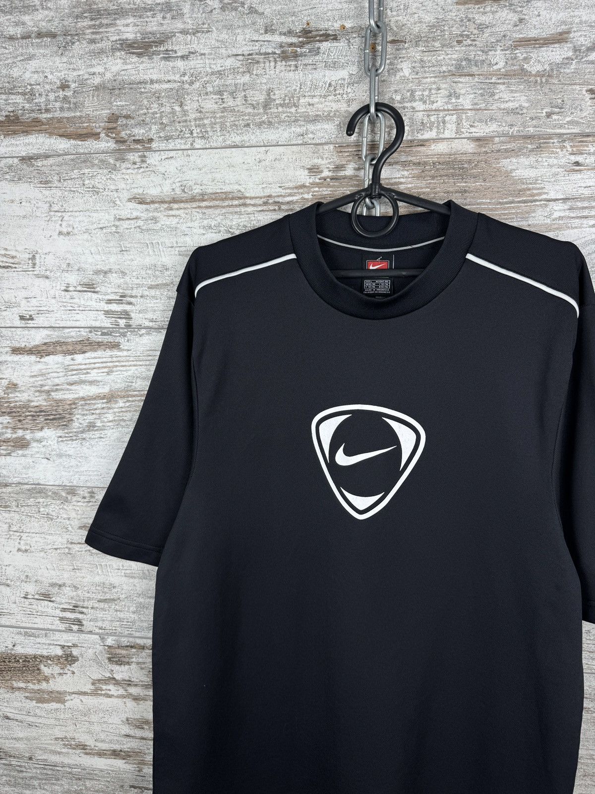 Nike Mens Vintage Nike Football Template Big Logo T-Shirt tee Size US L / EU 52-54 / 3 - 3 Thumbnail