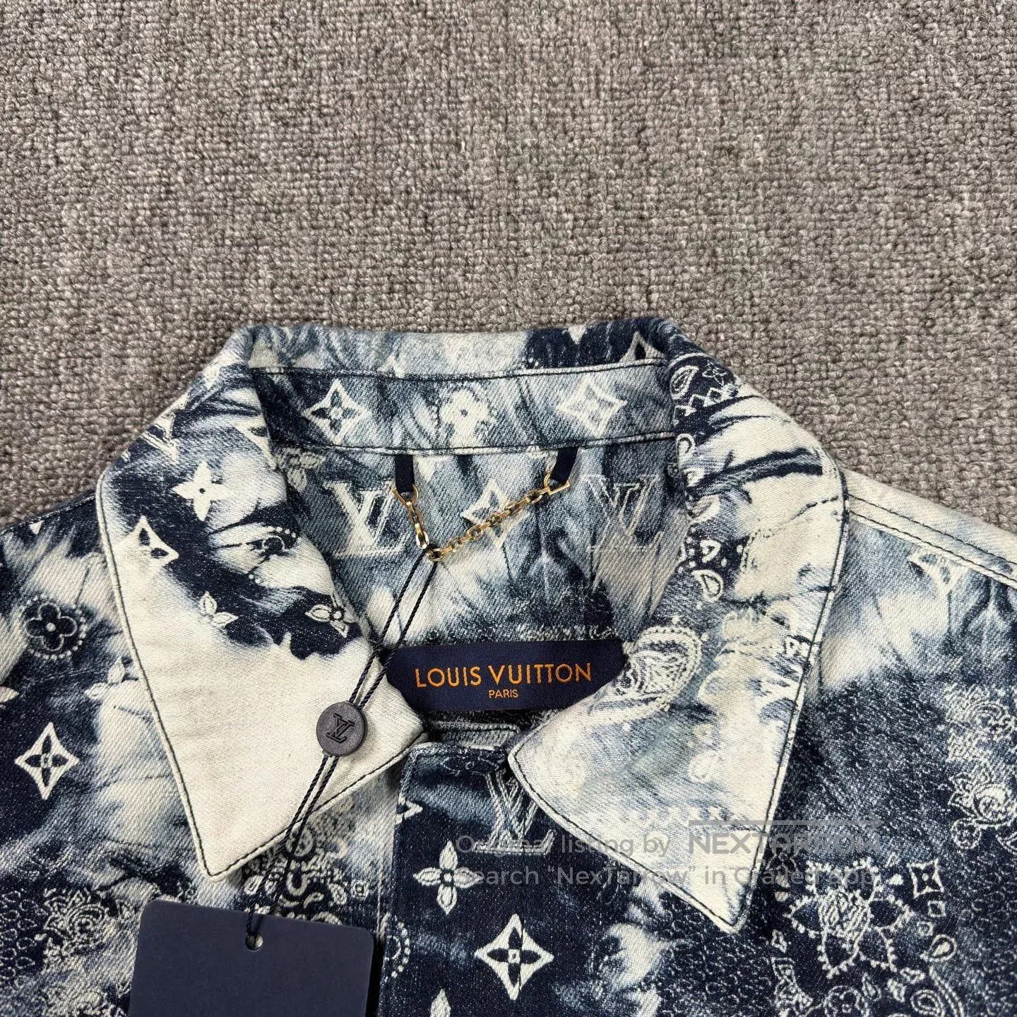 Louis Vuitton LV Paisley Print Short-Sleeve Shirt. Size US S / EU 44-46 / 1 - 3 Thumbnail